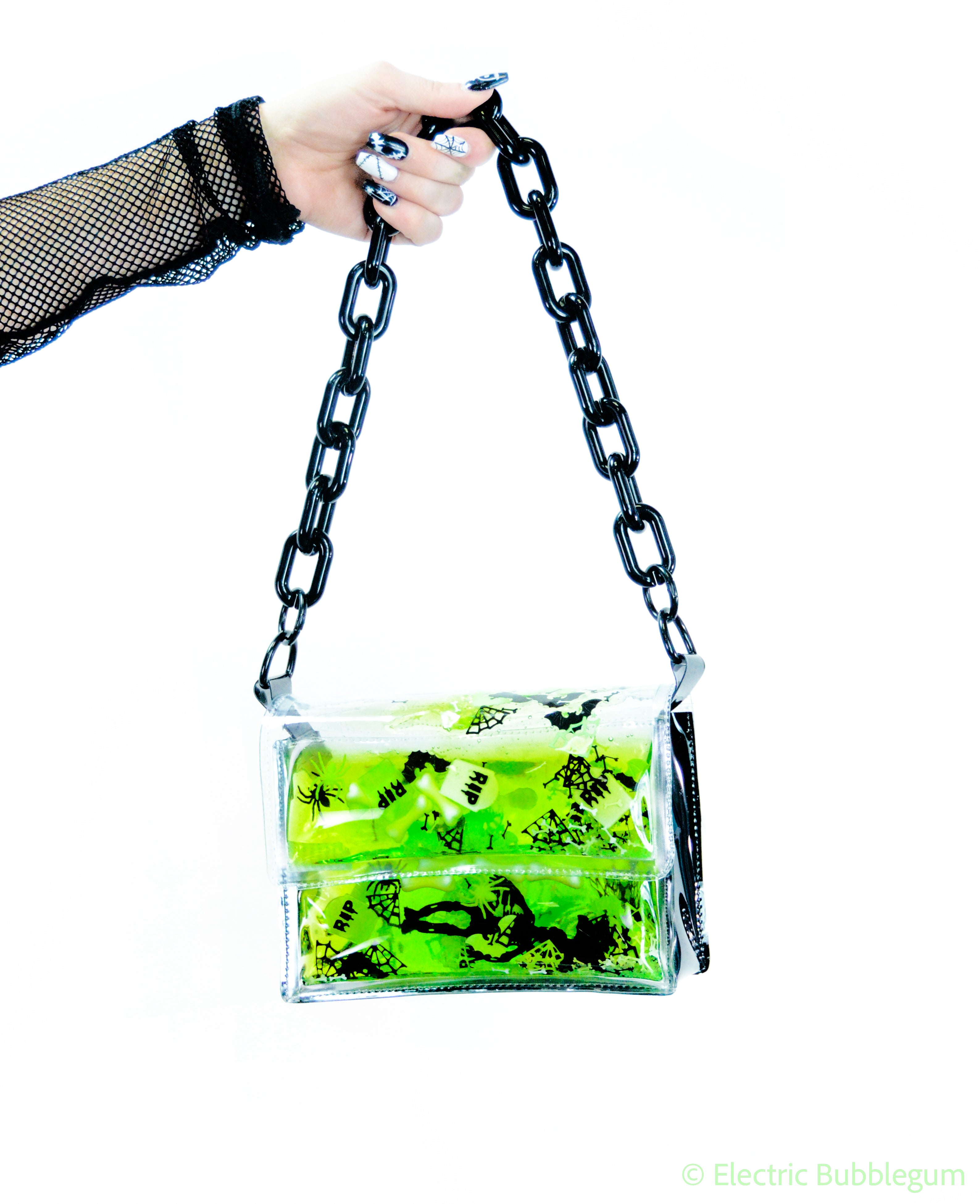 Glitter Goo Mini Purse - Night of Terror - Electric Bubblegum