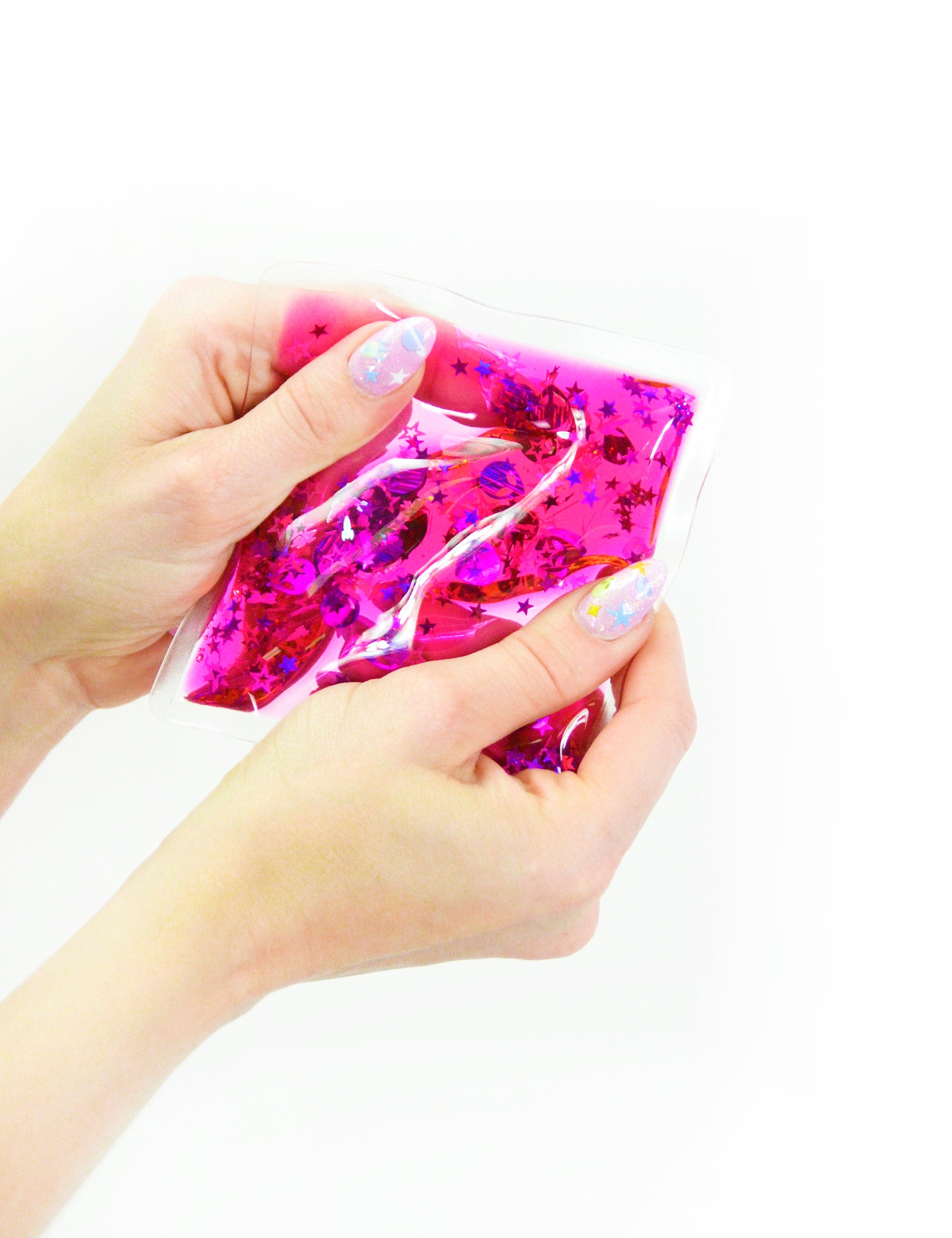 Glitter Goo Sparkle Square - Galaxy Girl - Electric Bubblegum