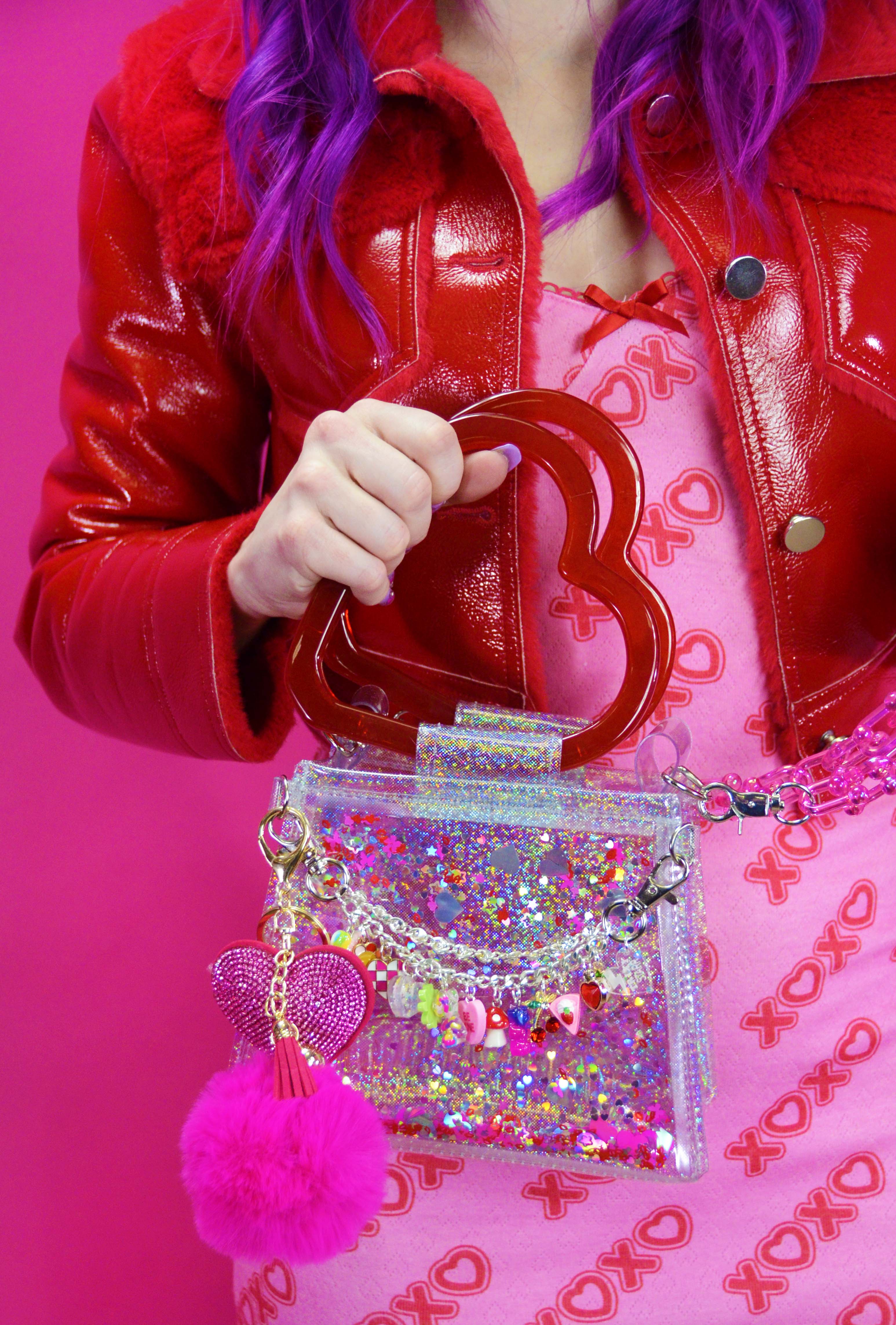 Trixy Starr x Electric Bubblegum - Love Bomb Mini Purse