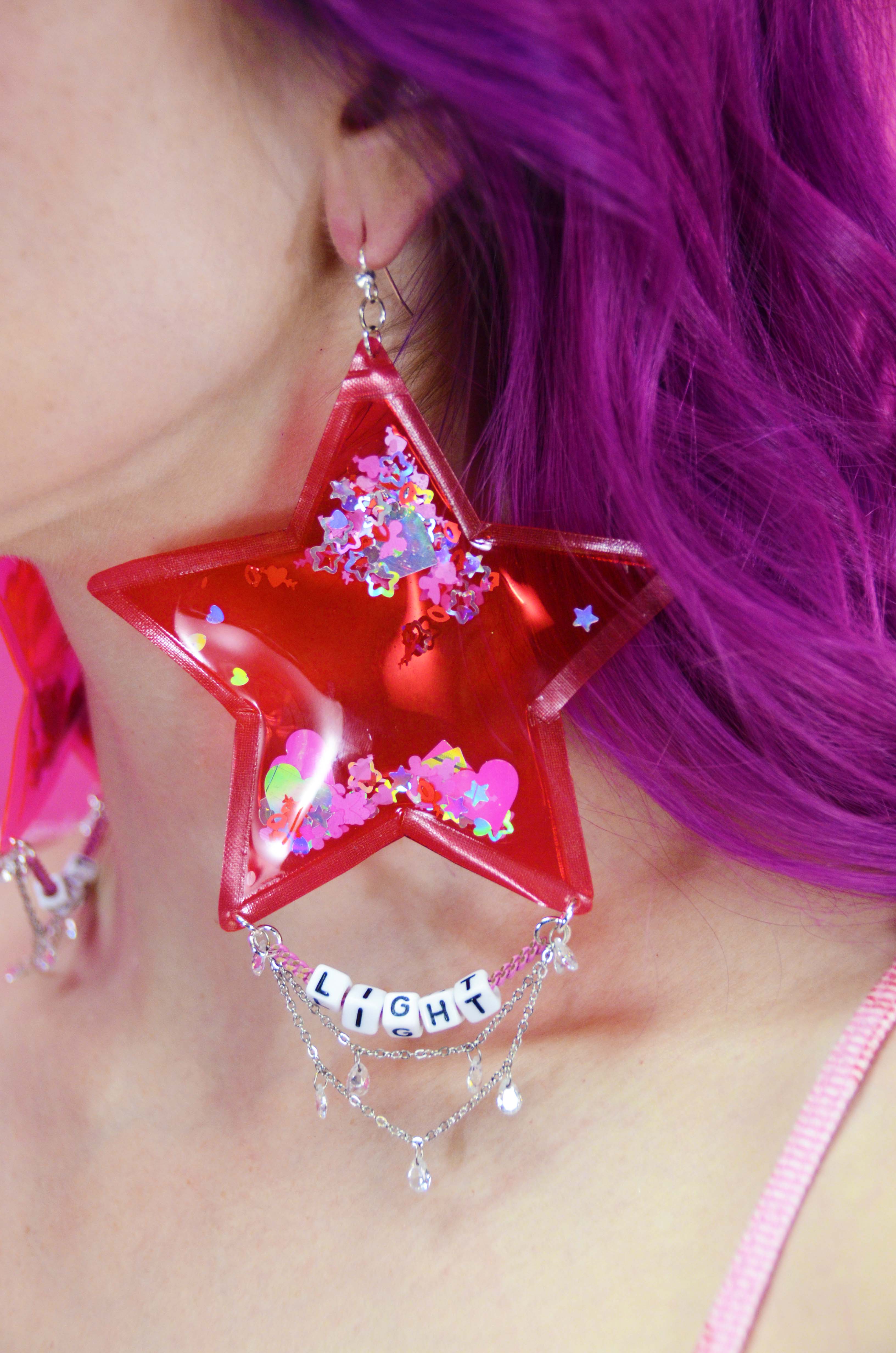 Trixy Starr x Electric Bubblegum - Match Made in Heaven Earrings