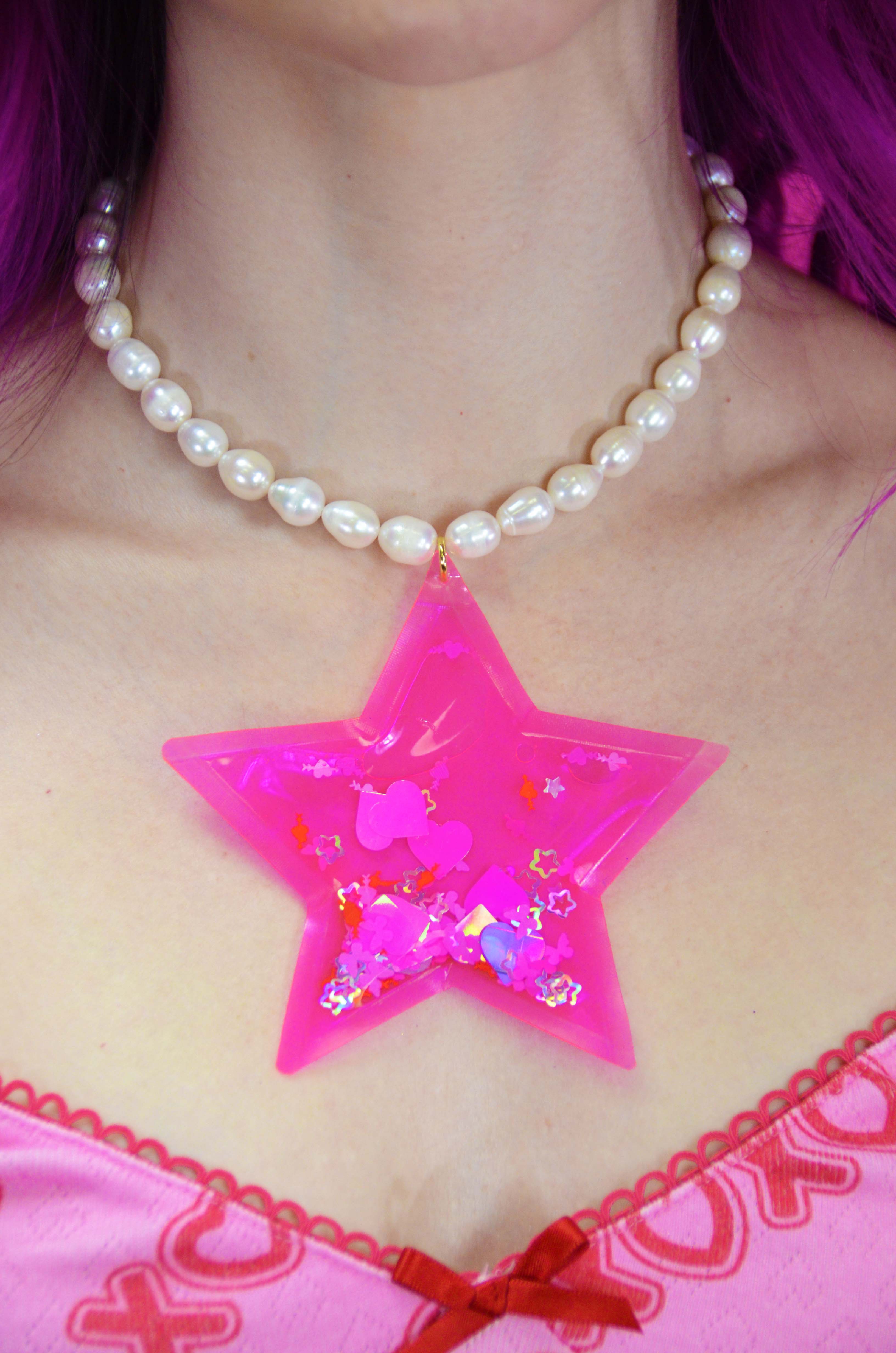 Trixy Starr x Electric Bubblegum - Cuter Than Cupid Necklase