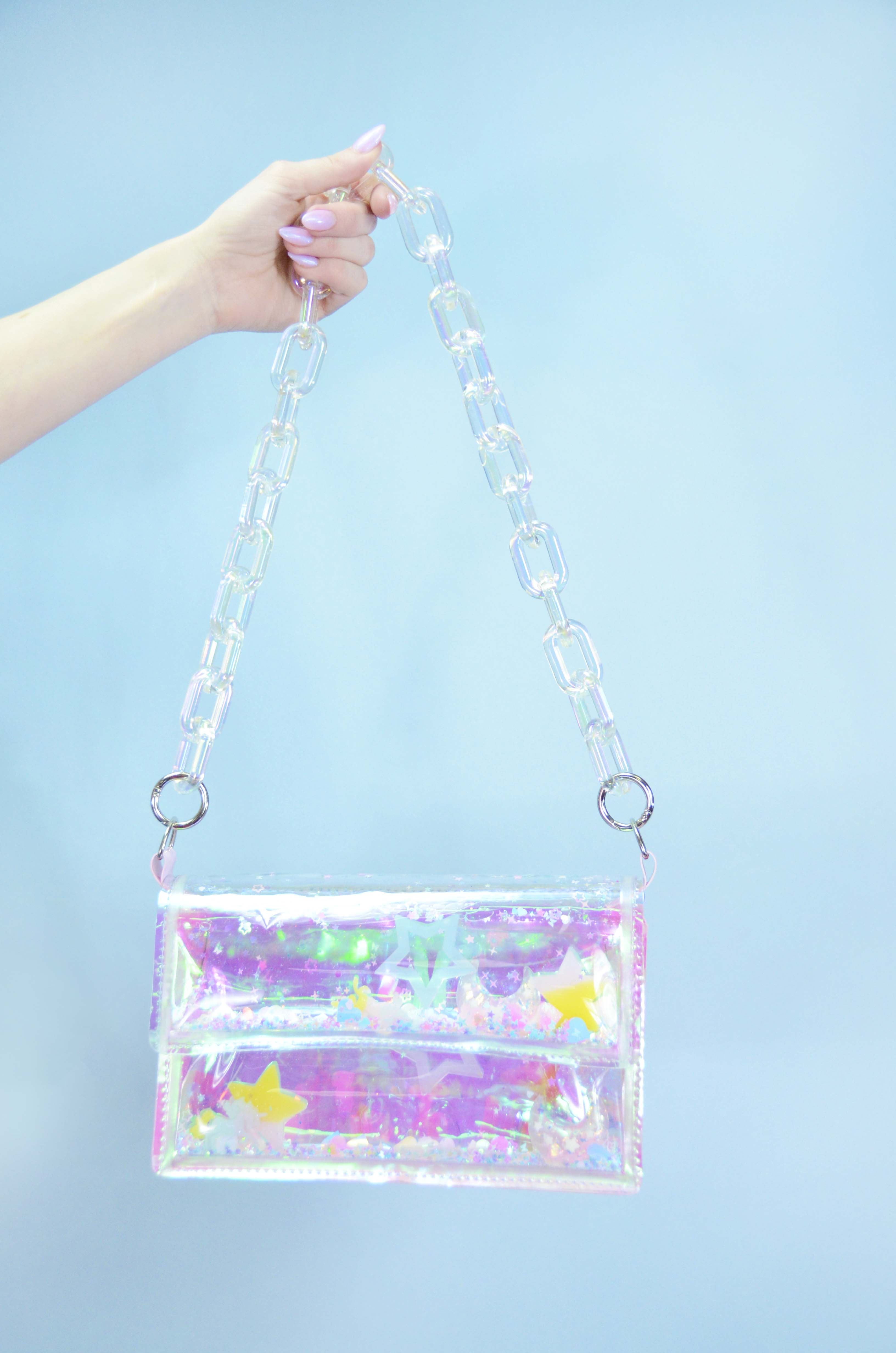 Liquid Glitter Mini Purse - Wanderlust and Fairy Dust