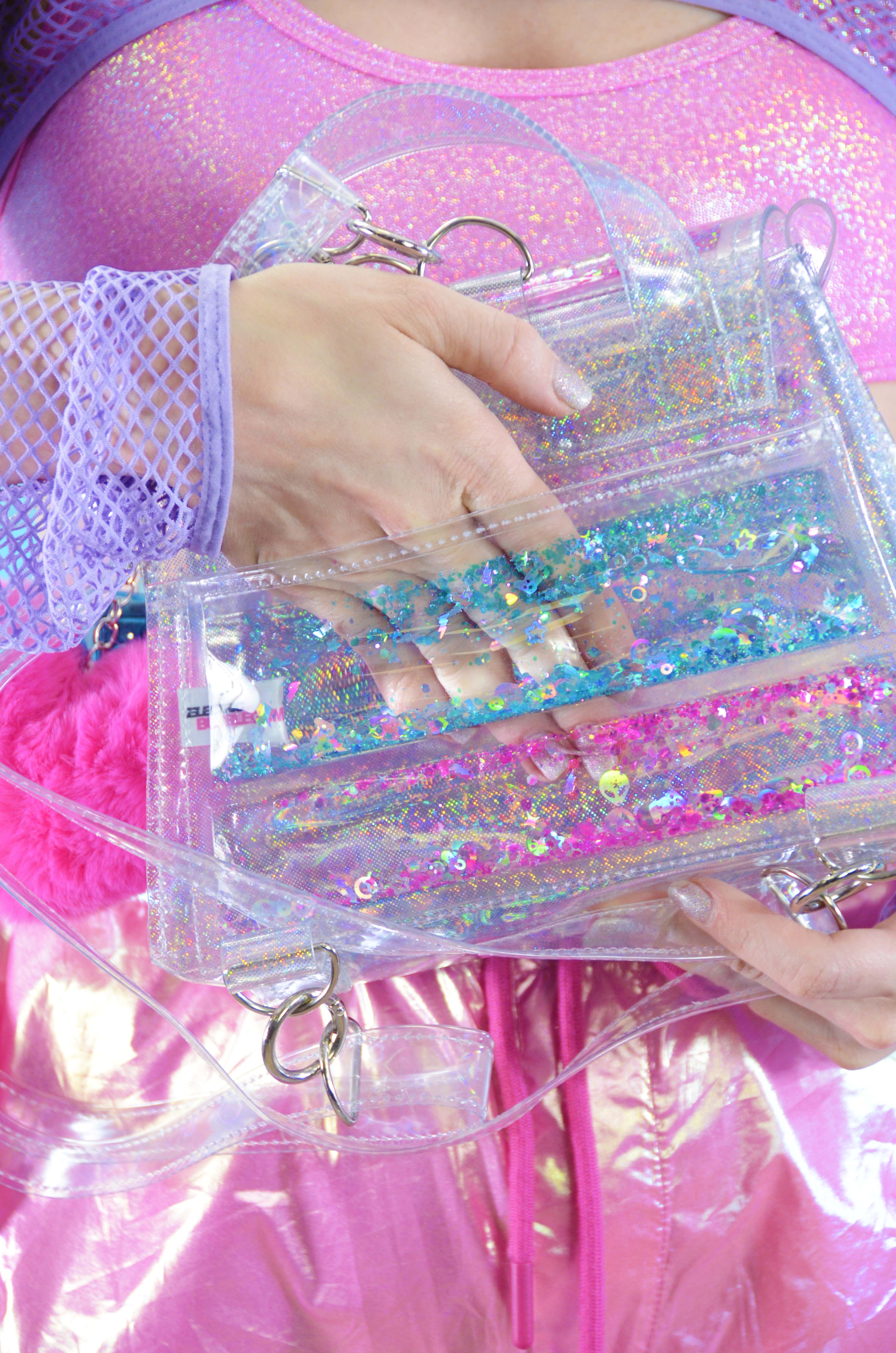 Glitter Goo Medium Doll Backpack / Crossbody Purse – Pixel Pop