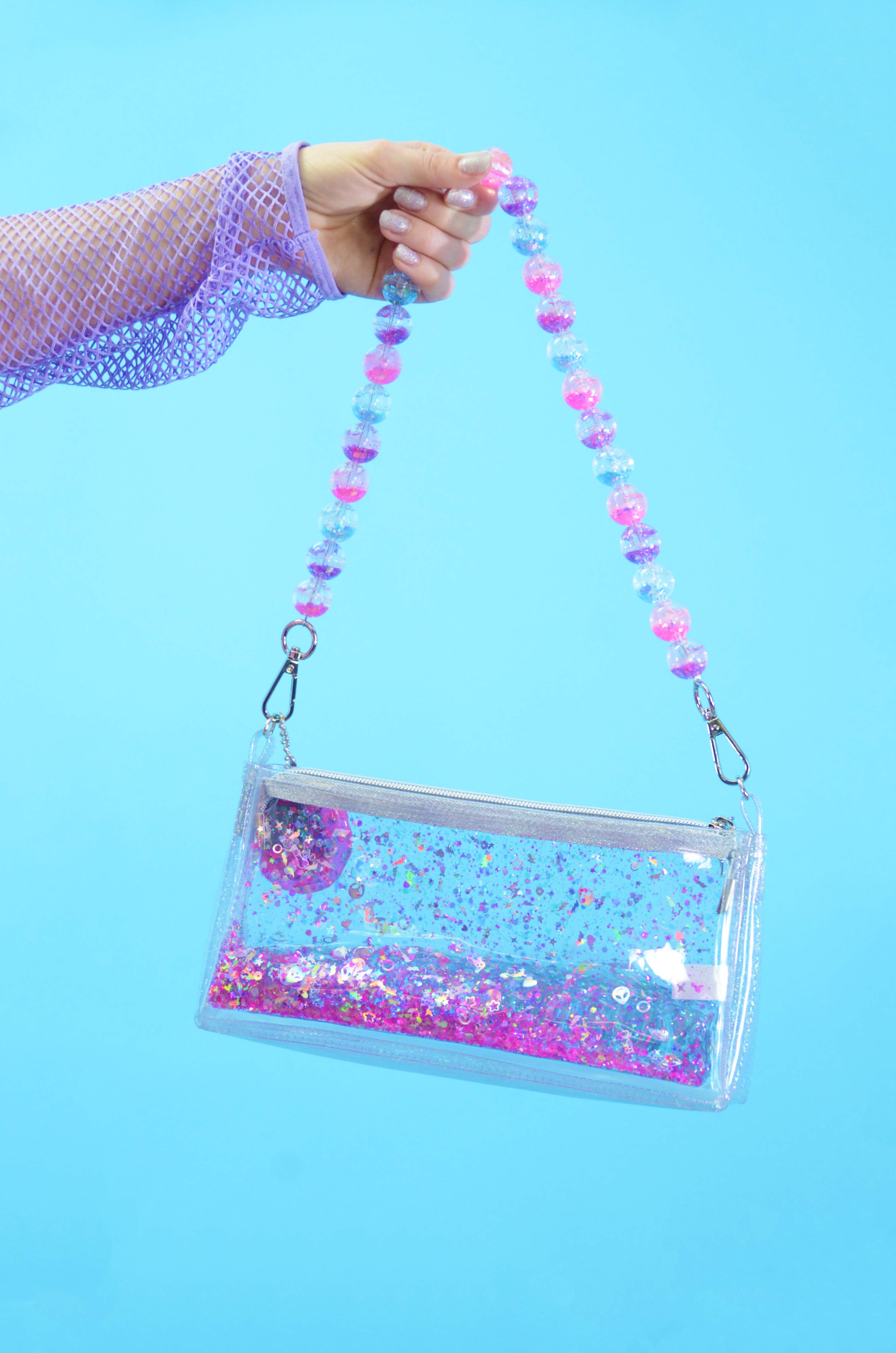 Glitter Goo Mini Zip Purse – Pixel Pop