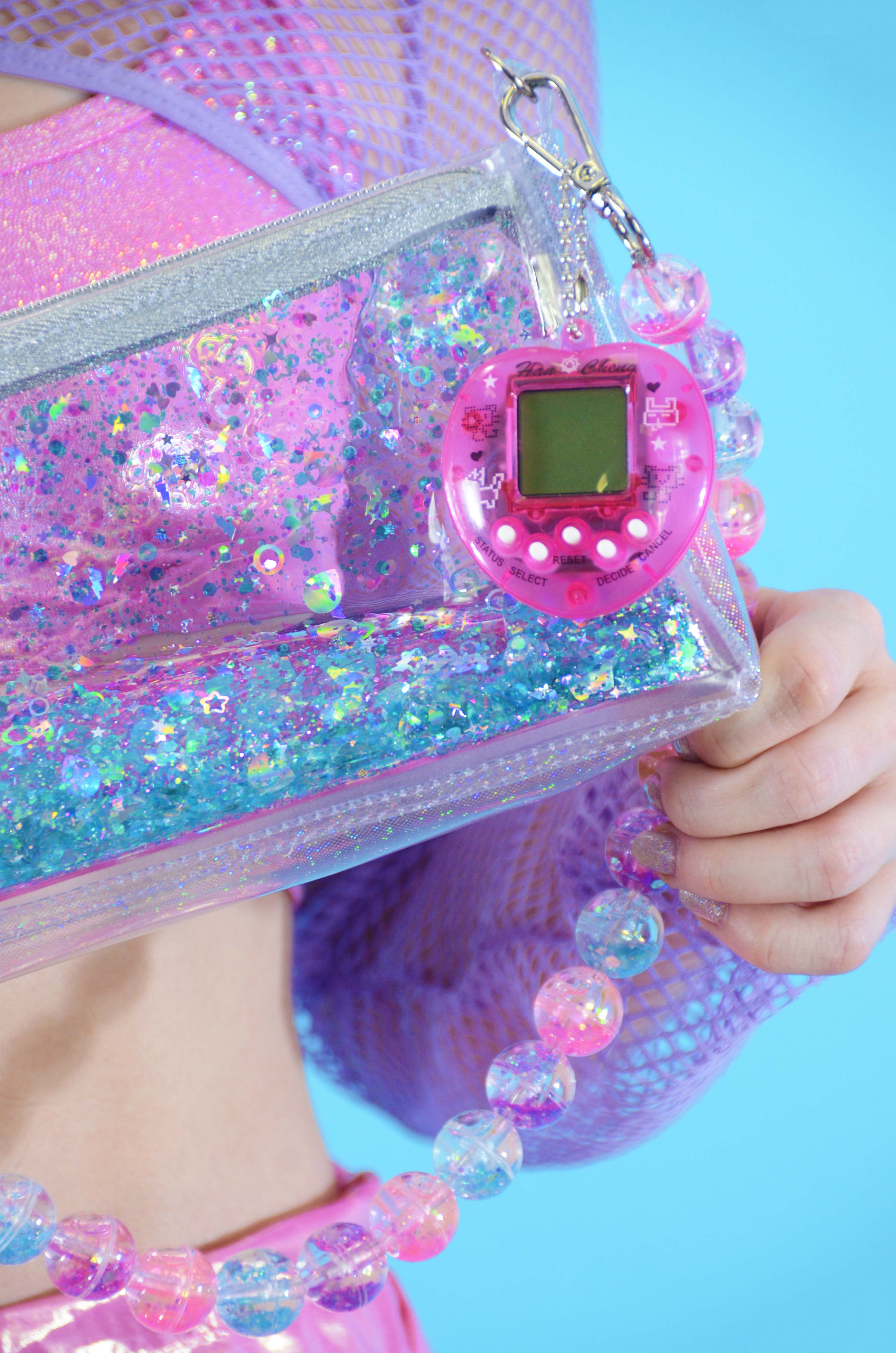 Glitter Goo Mini Zip Purse – Pixel Pop