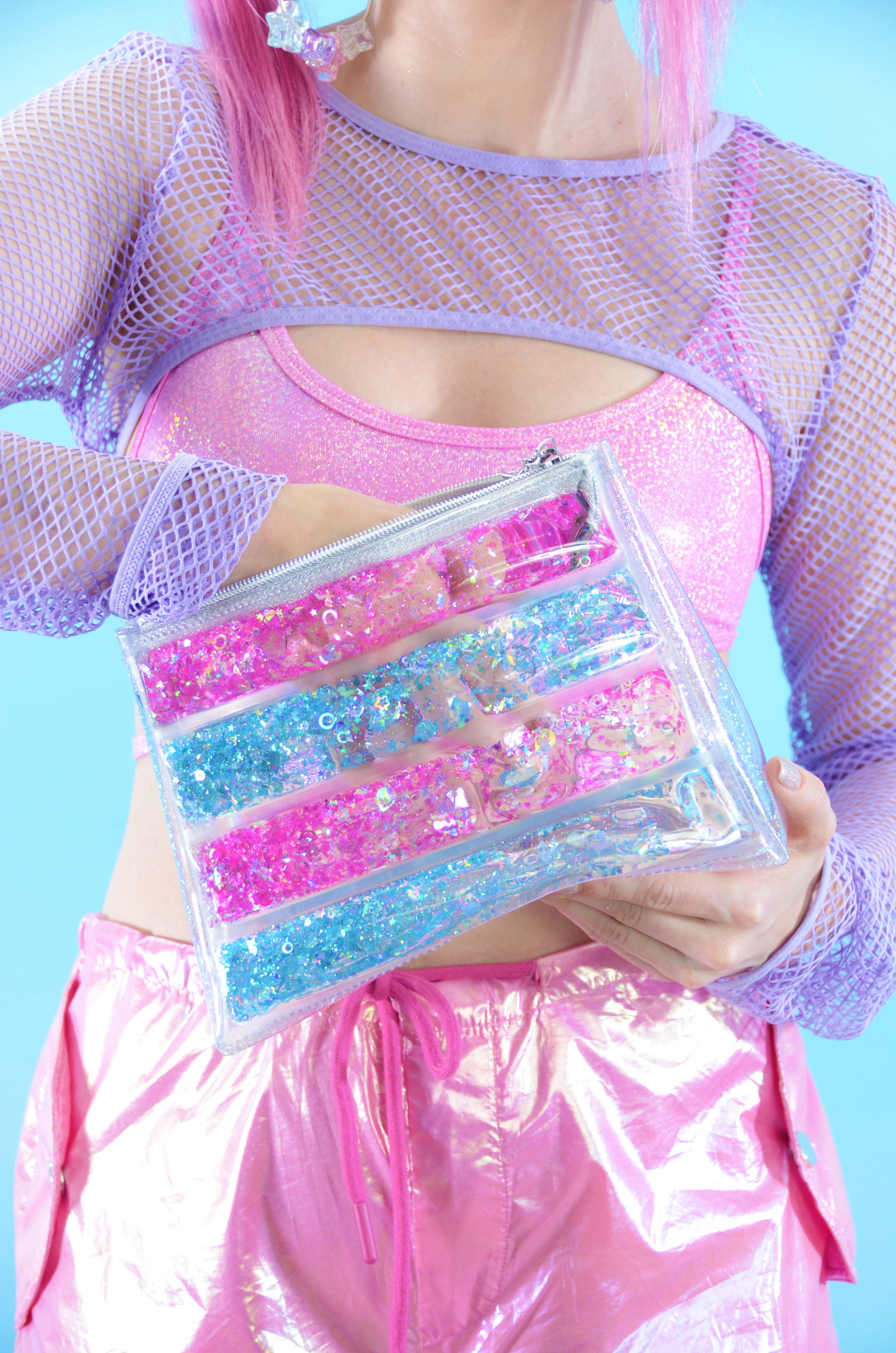 Glitter Goo Makeup Bag – Pixel Pop