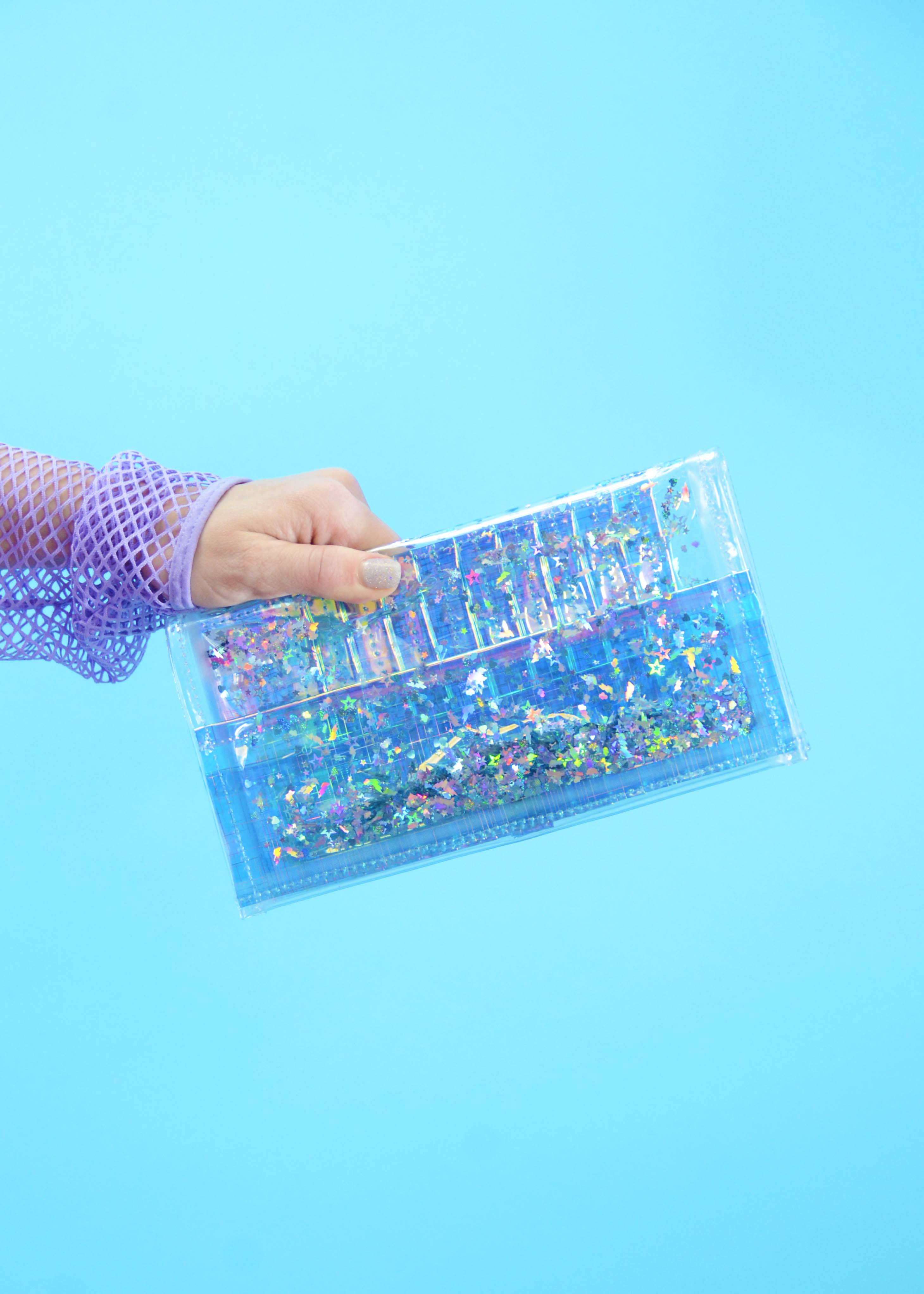 Liquid Glitter Large Wallet – Glitter Glitch