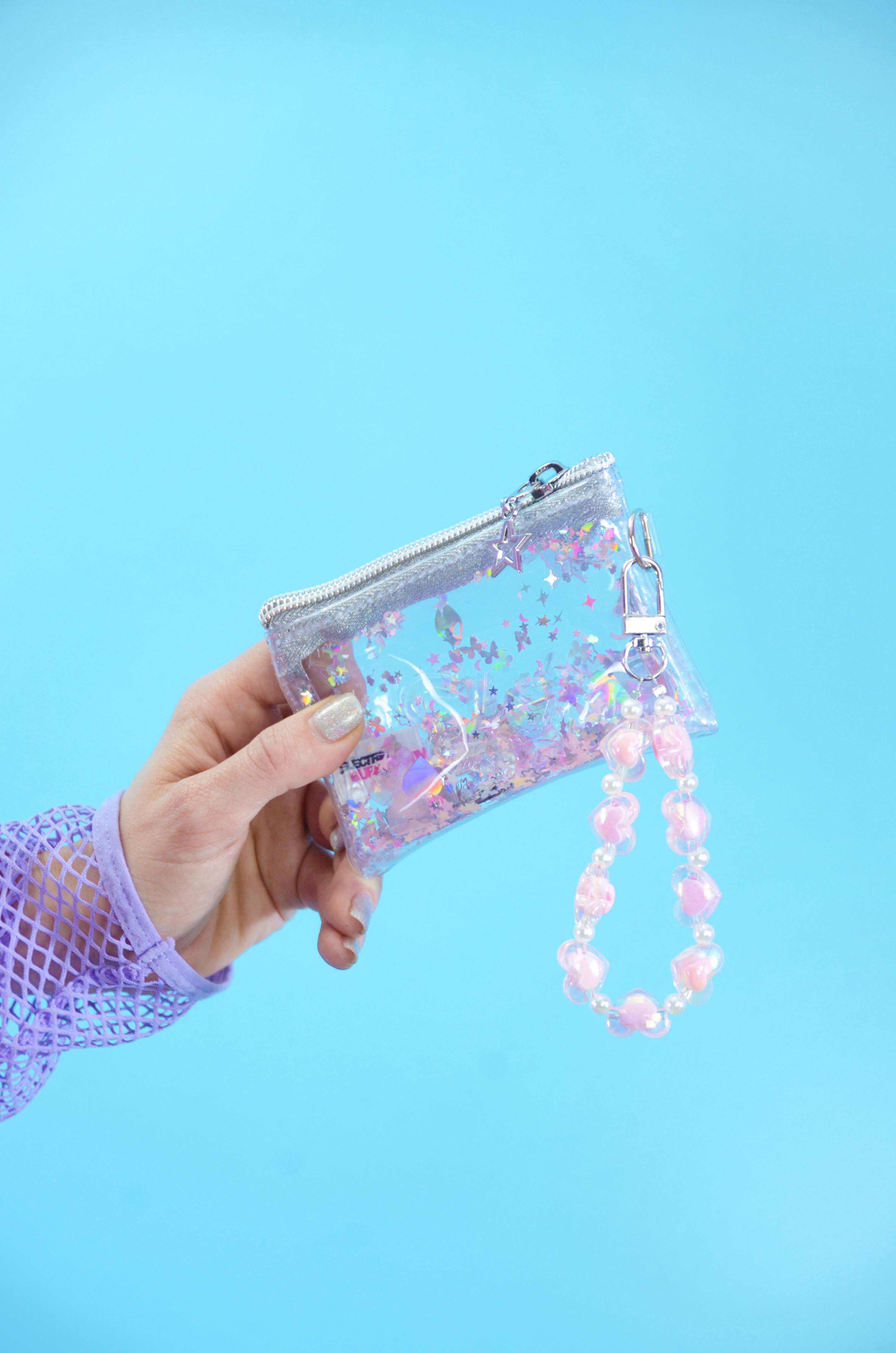 Liquid Glitter Coin Purse – Player One Princess