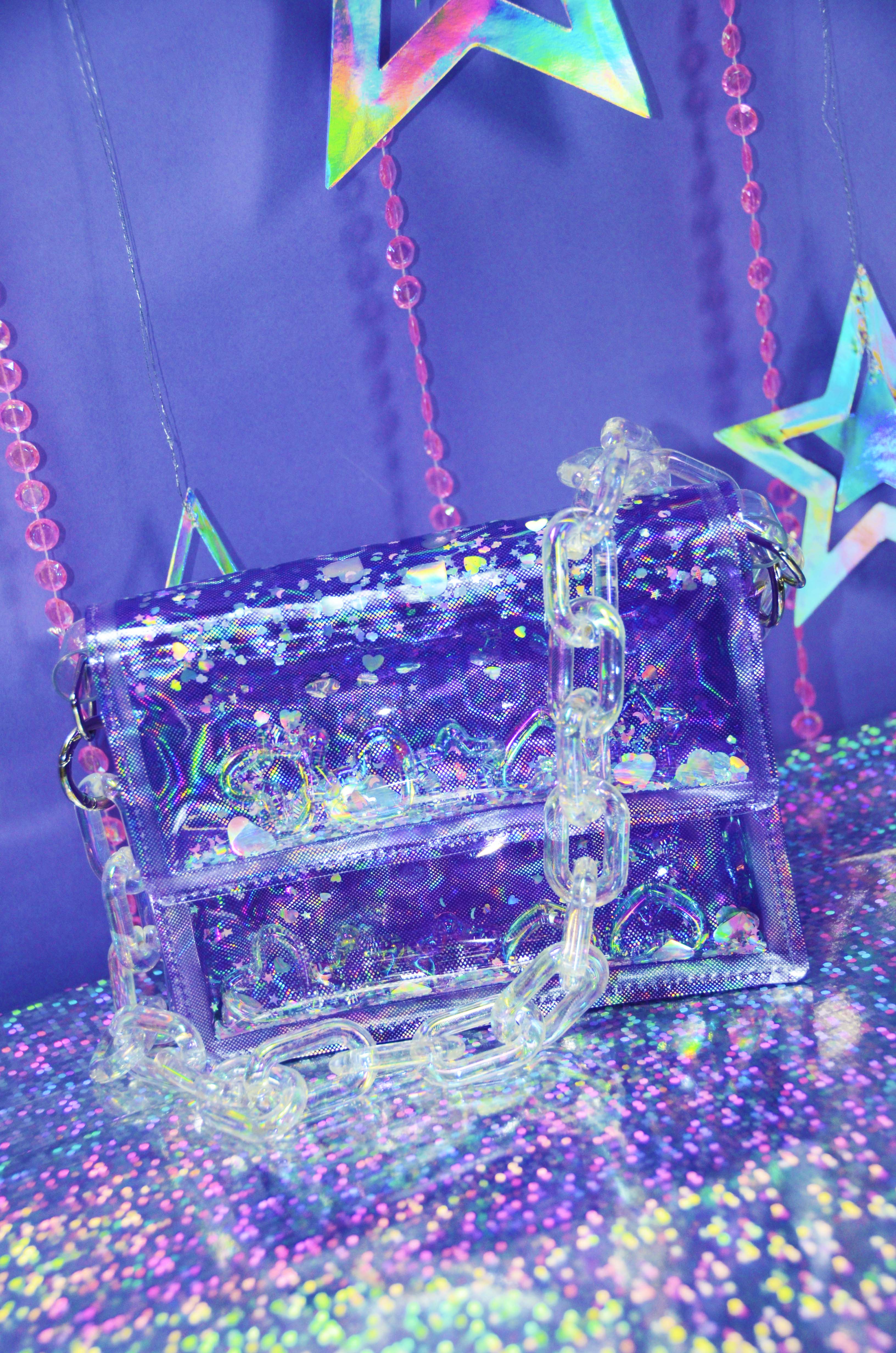 Liquid Glitter Mini Purse – Electric Egirl