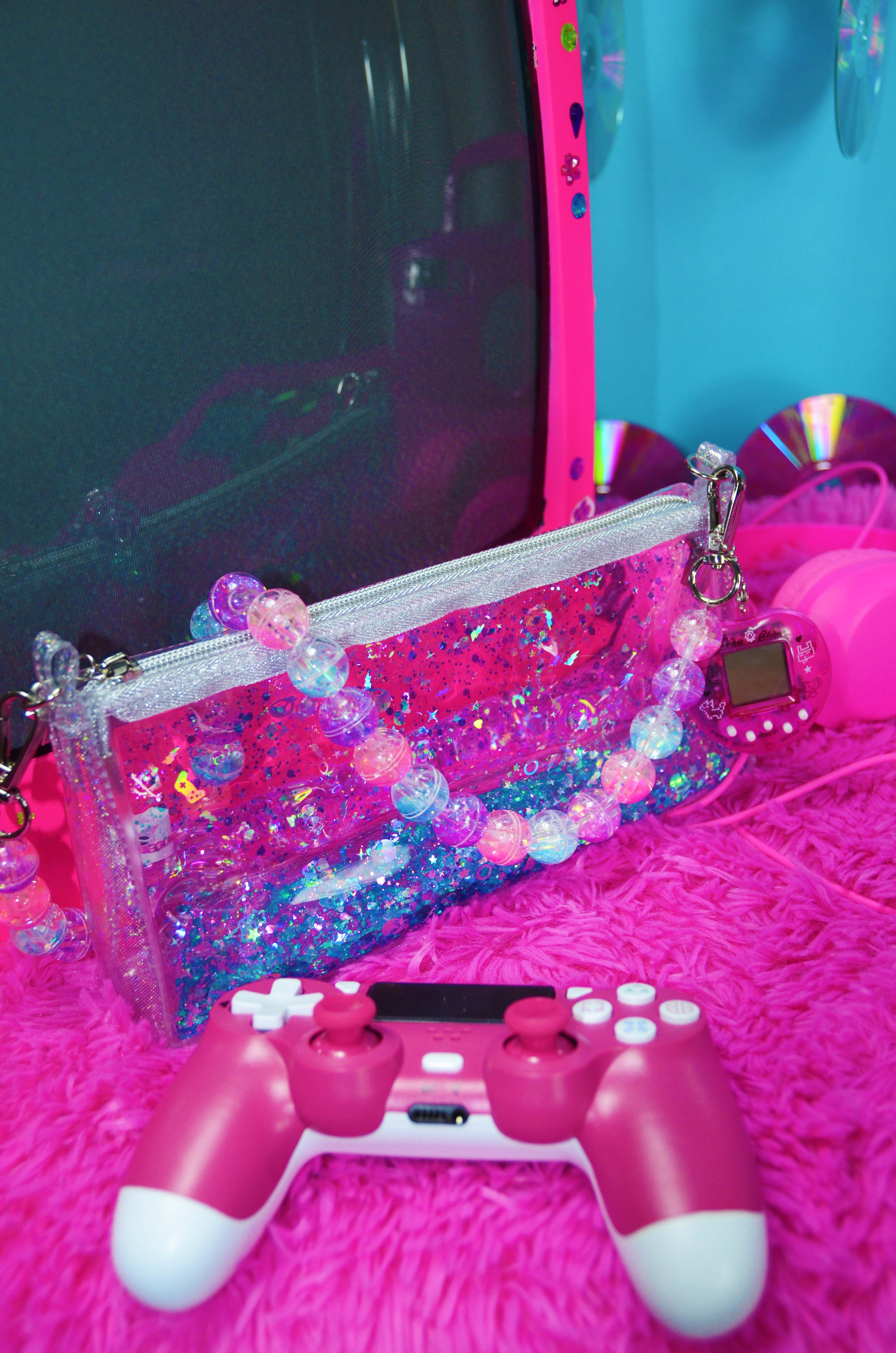 Glitter Goo Mini Zip Purse – Pixel Pop