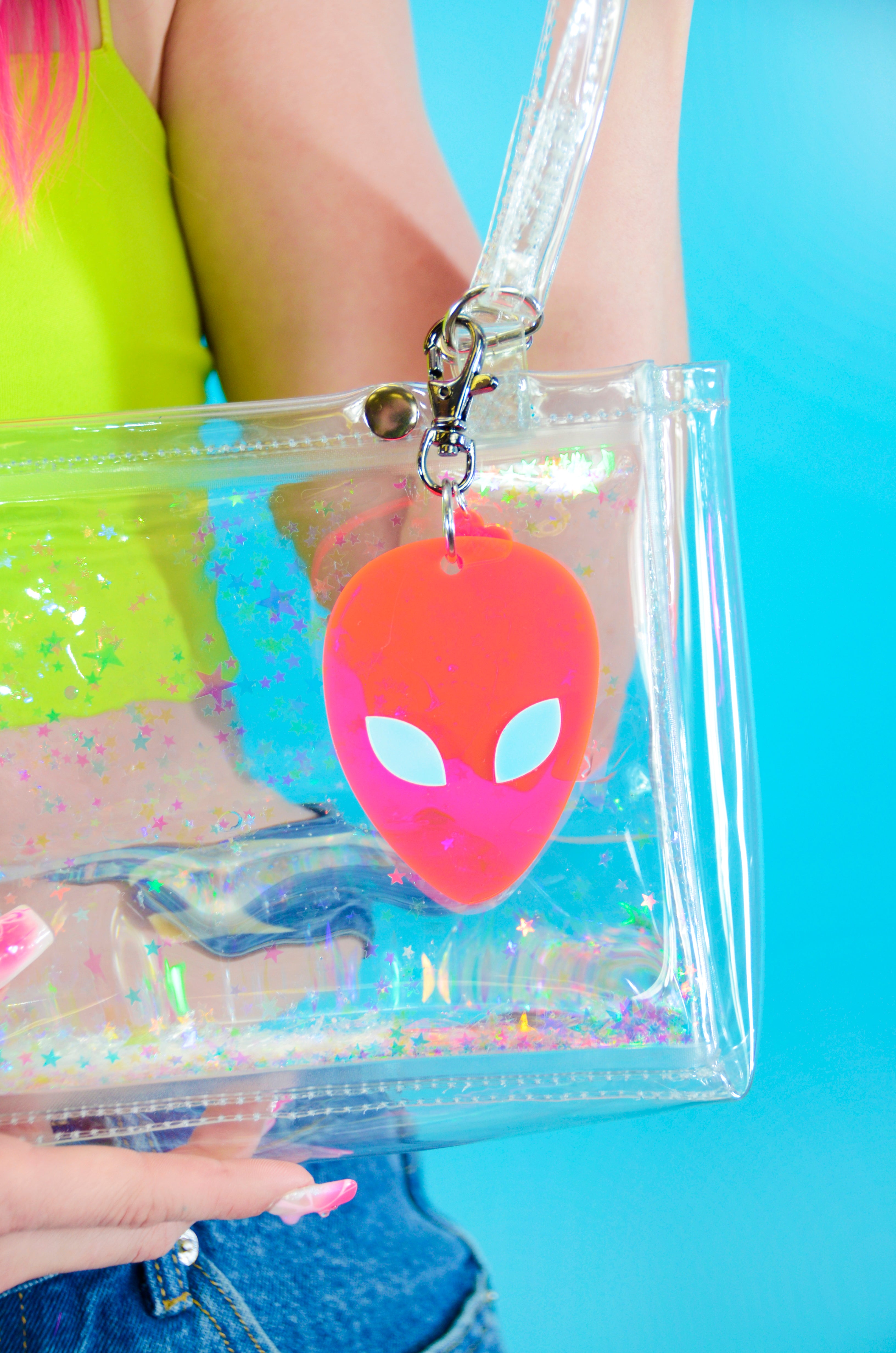 Cosmic Cutie Alien Purse Charm