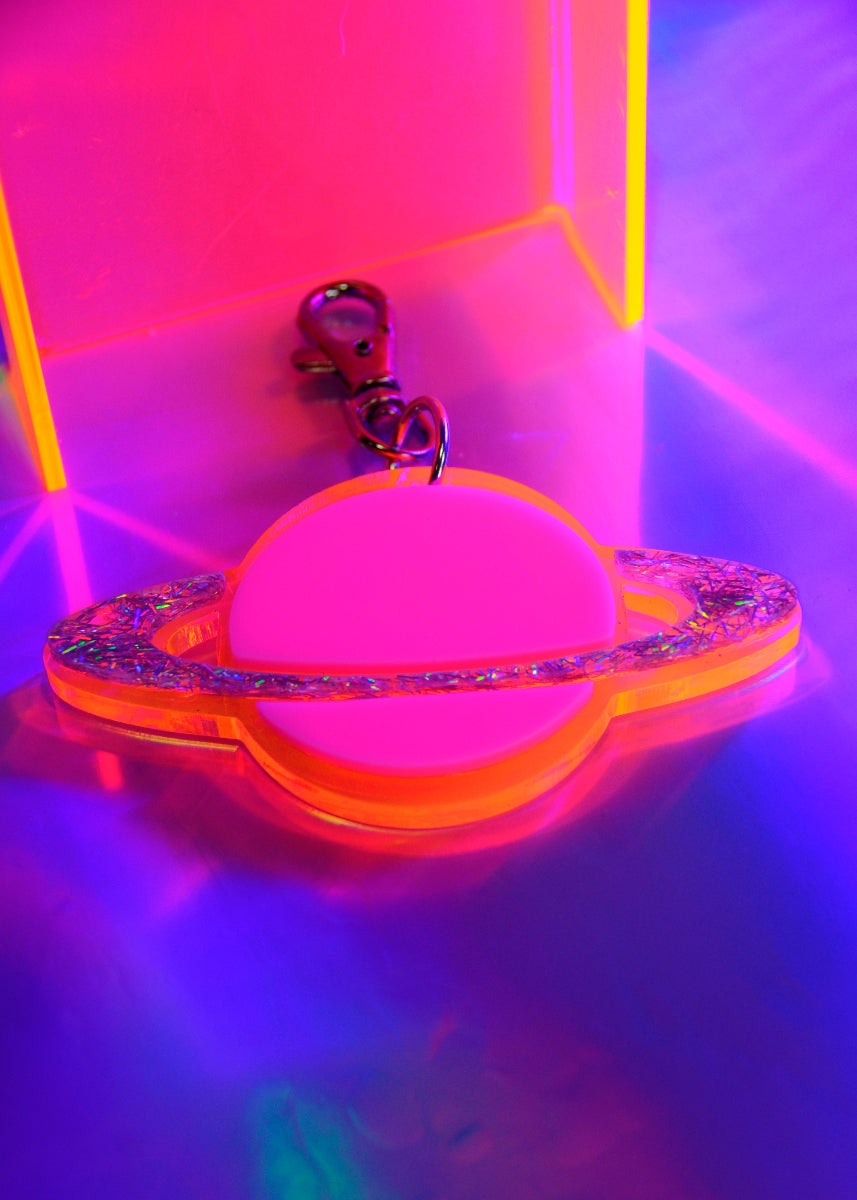 Sugar Nova Saturn Purse Charm