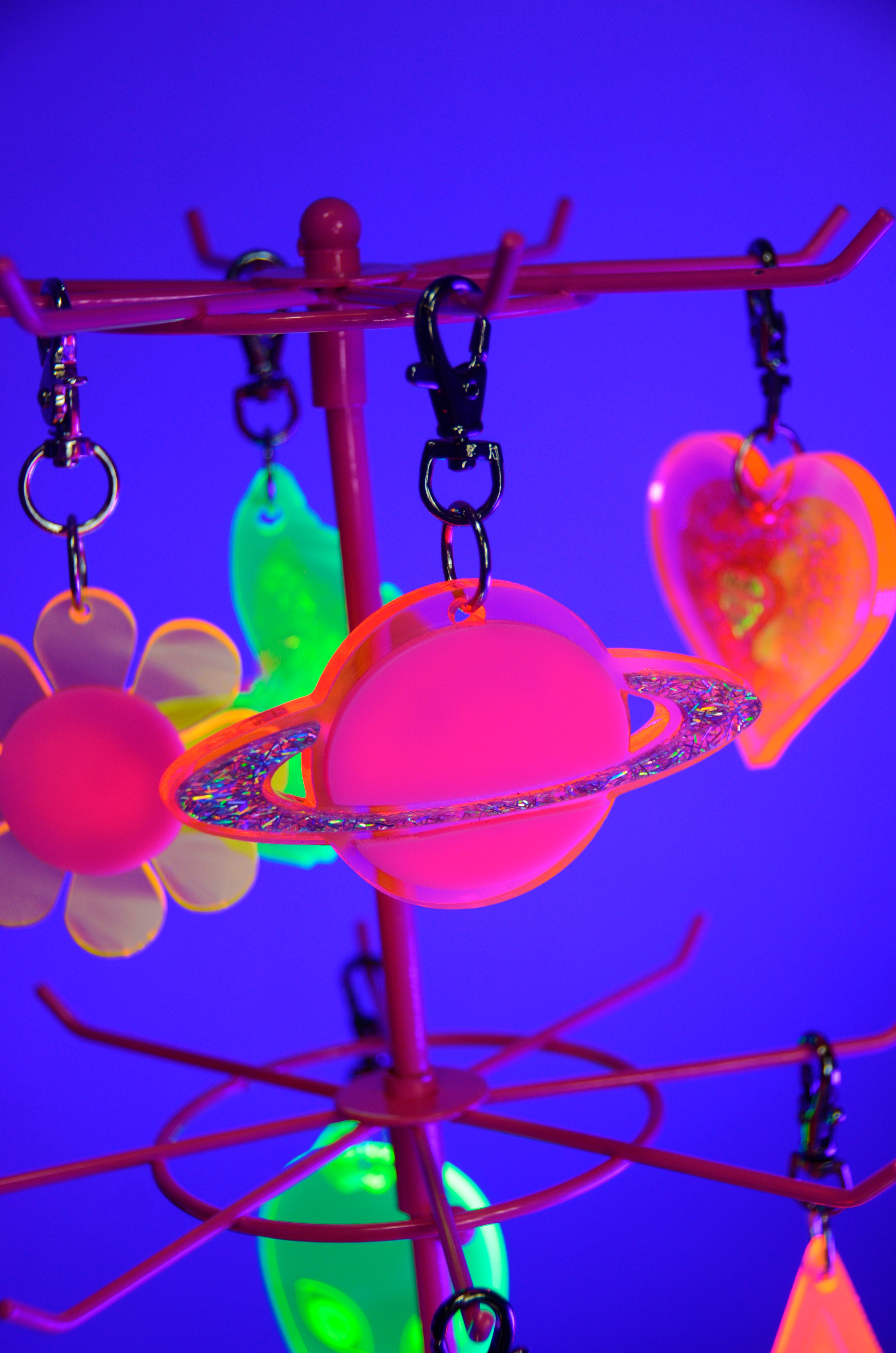 Sugar Nova Saturn Purse Charm
