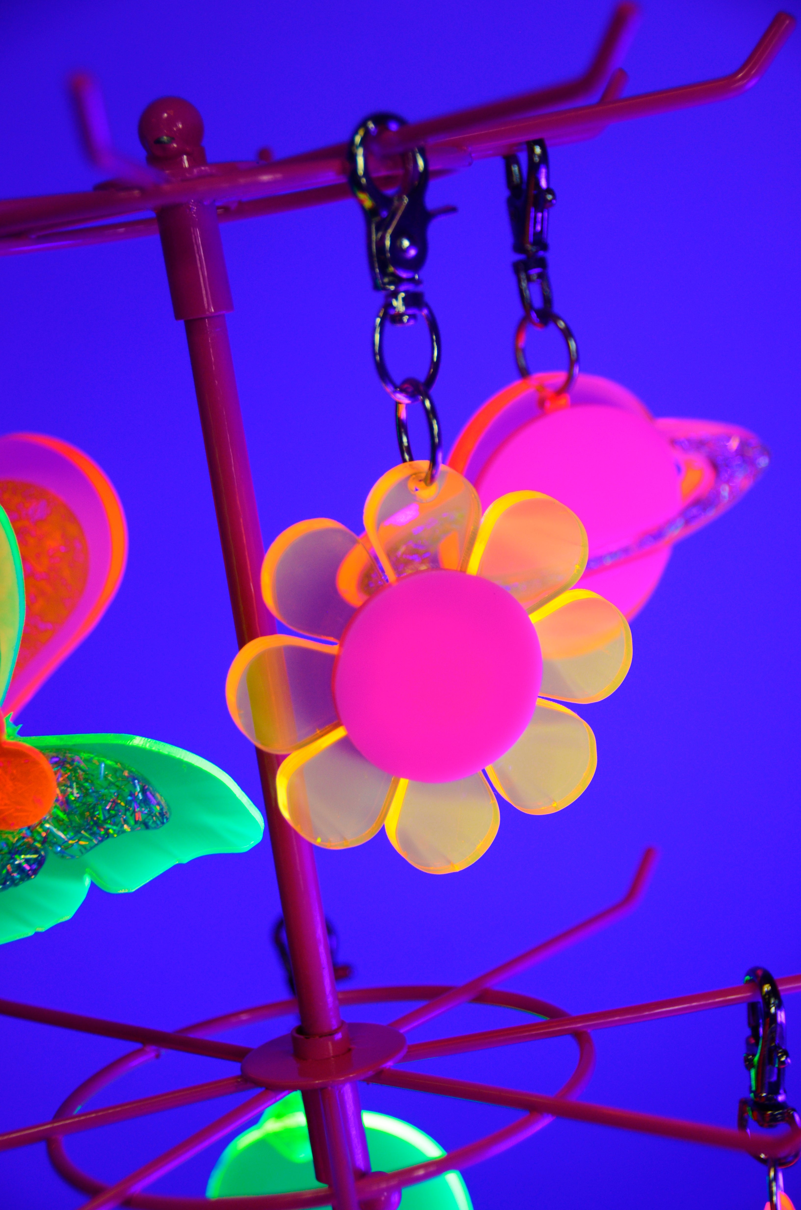 Petal Pop Flower Purse Charm