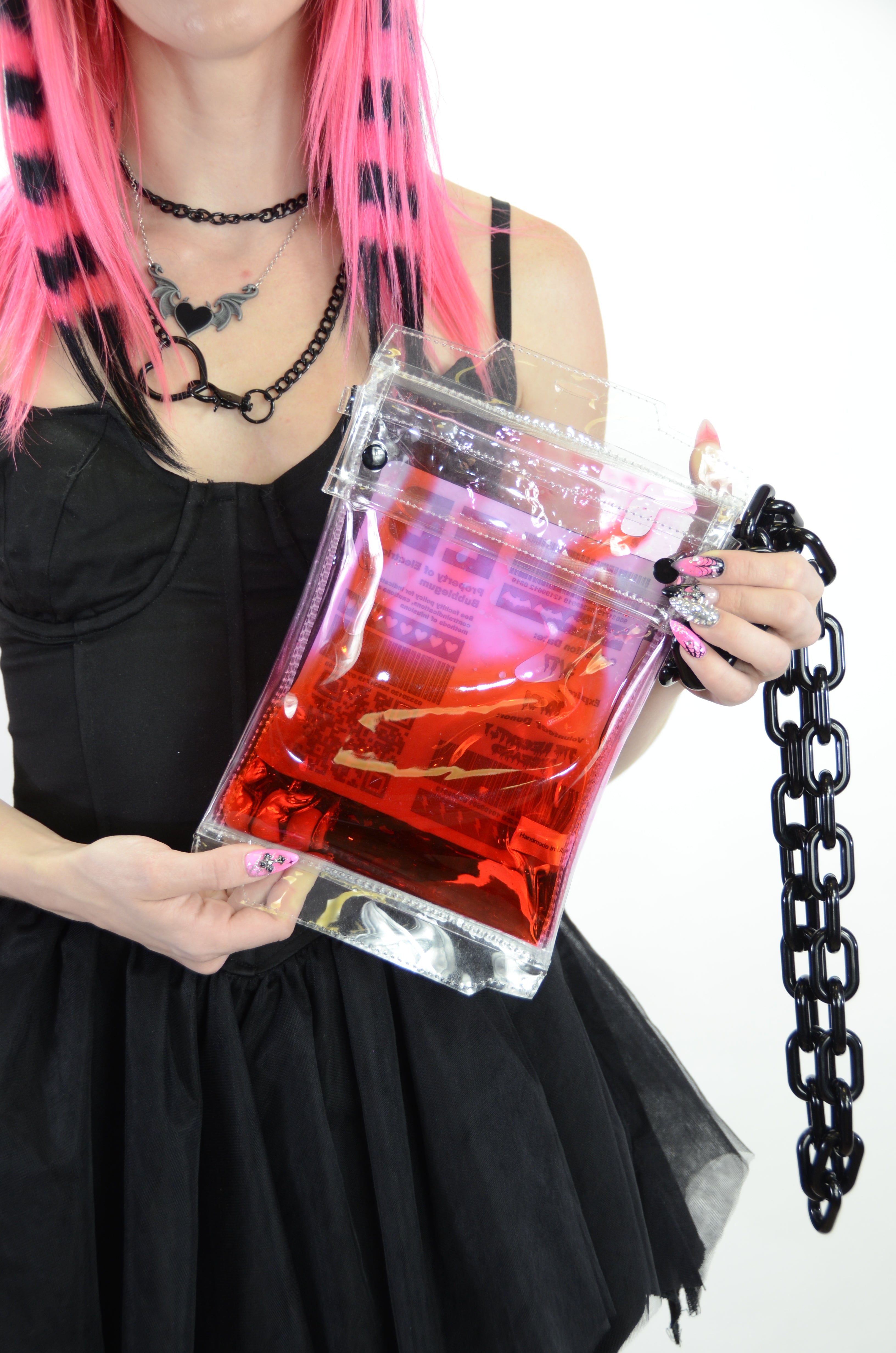 Liquid Blood Bag Purse - Vampire Fuel