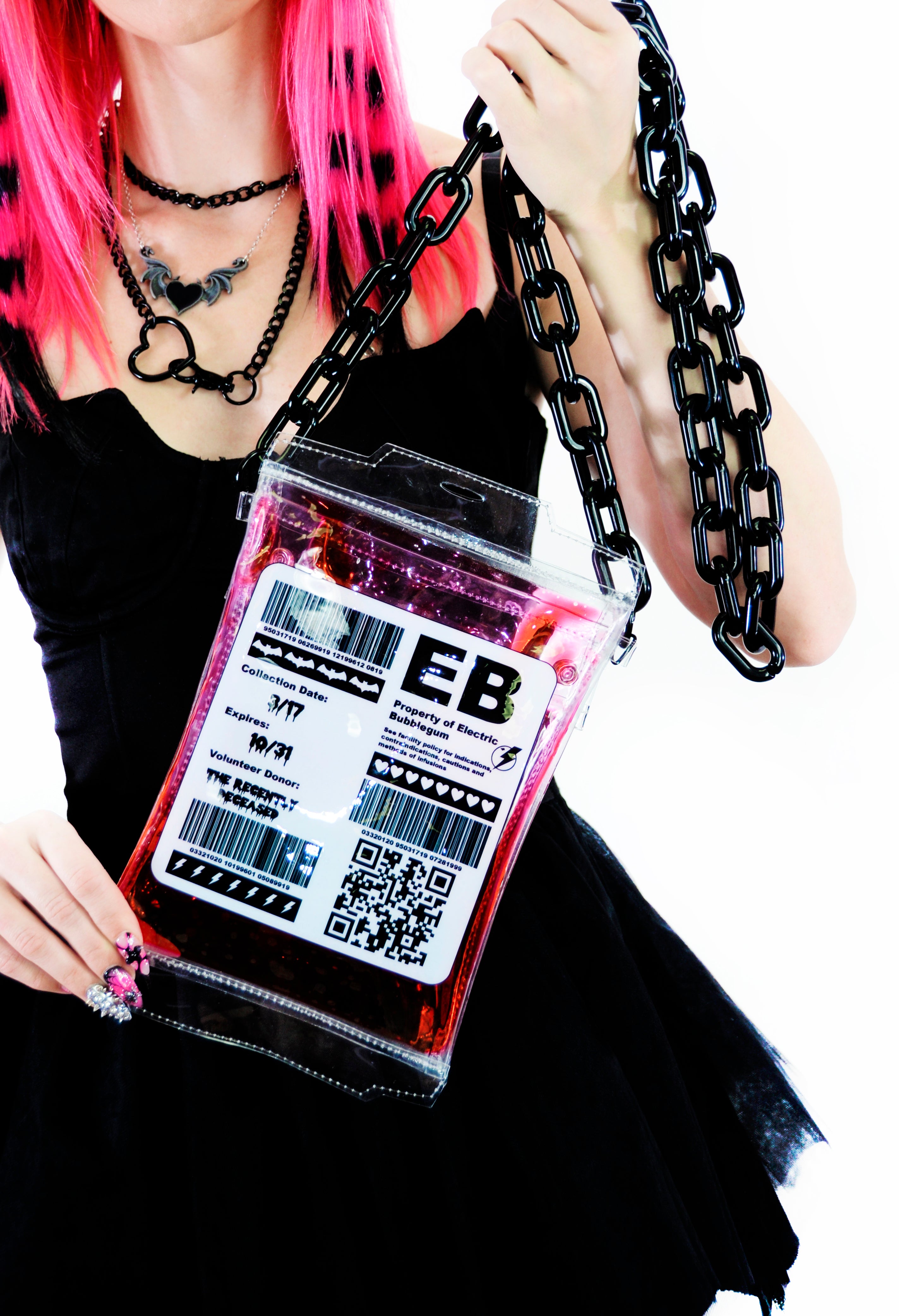 Liquid Blood Bag Purse - Vampire Fuel