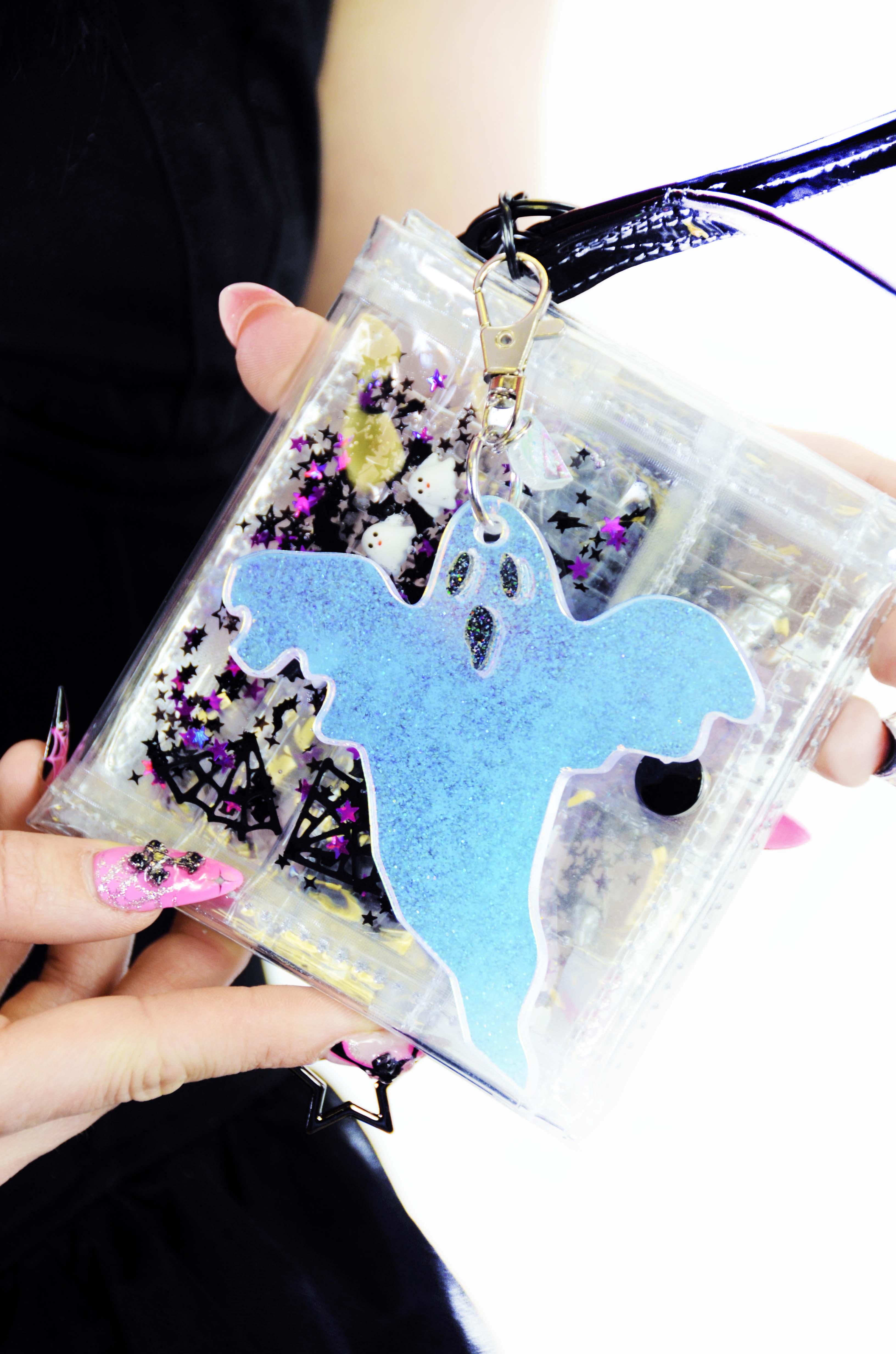 Ghostly Glow Purse Charm