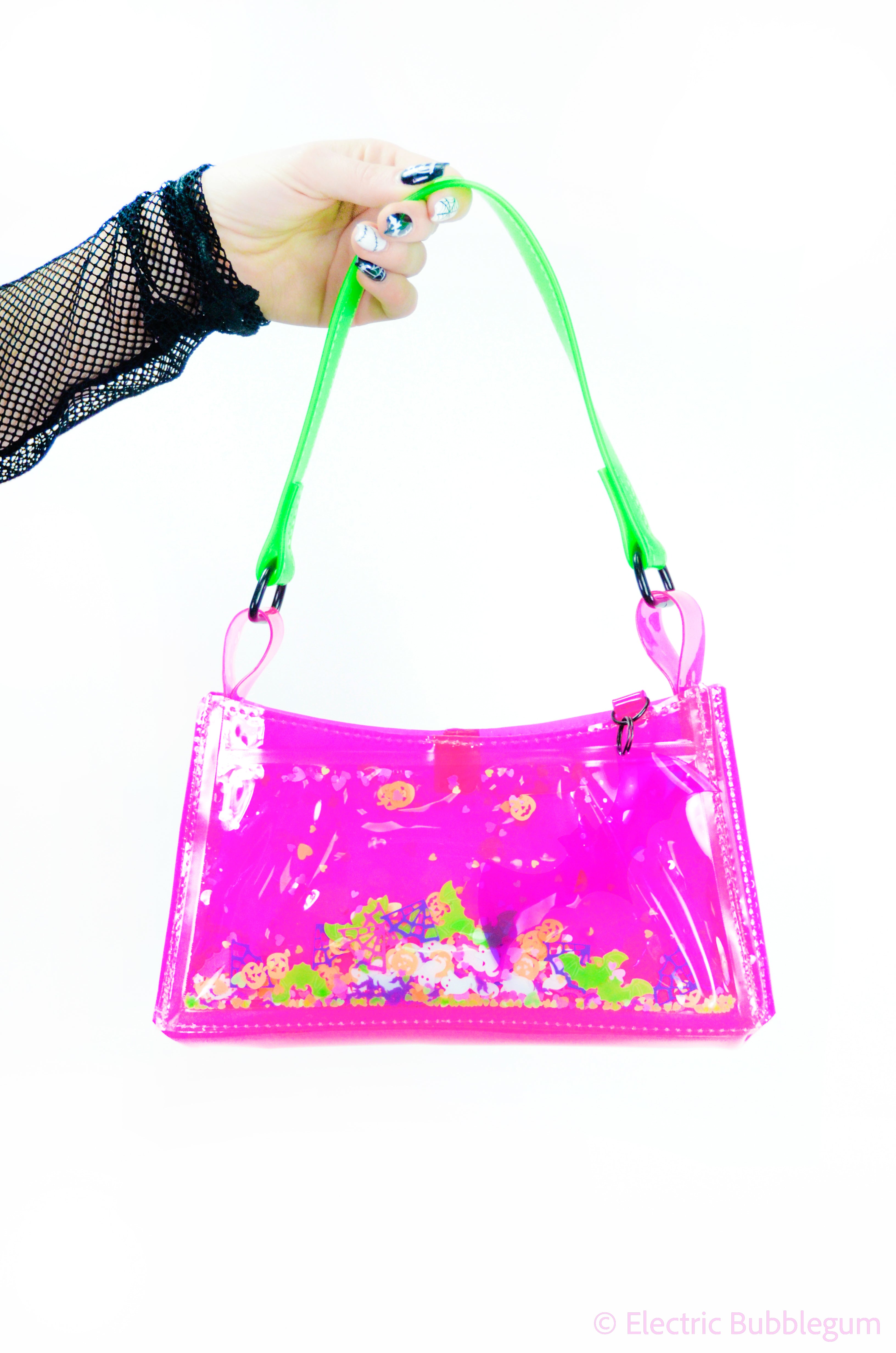 Liquid Glitter Mini Purse - Happy Haunting