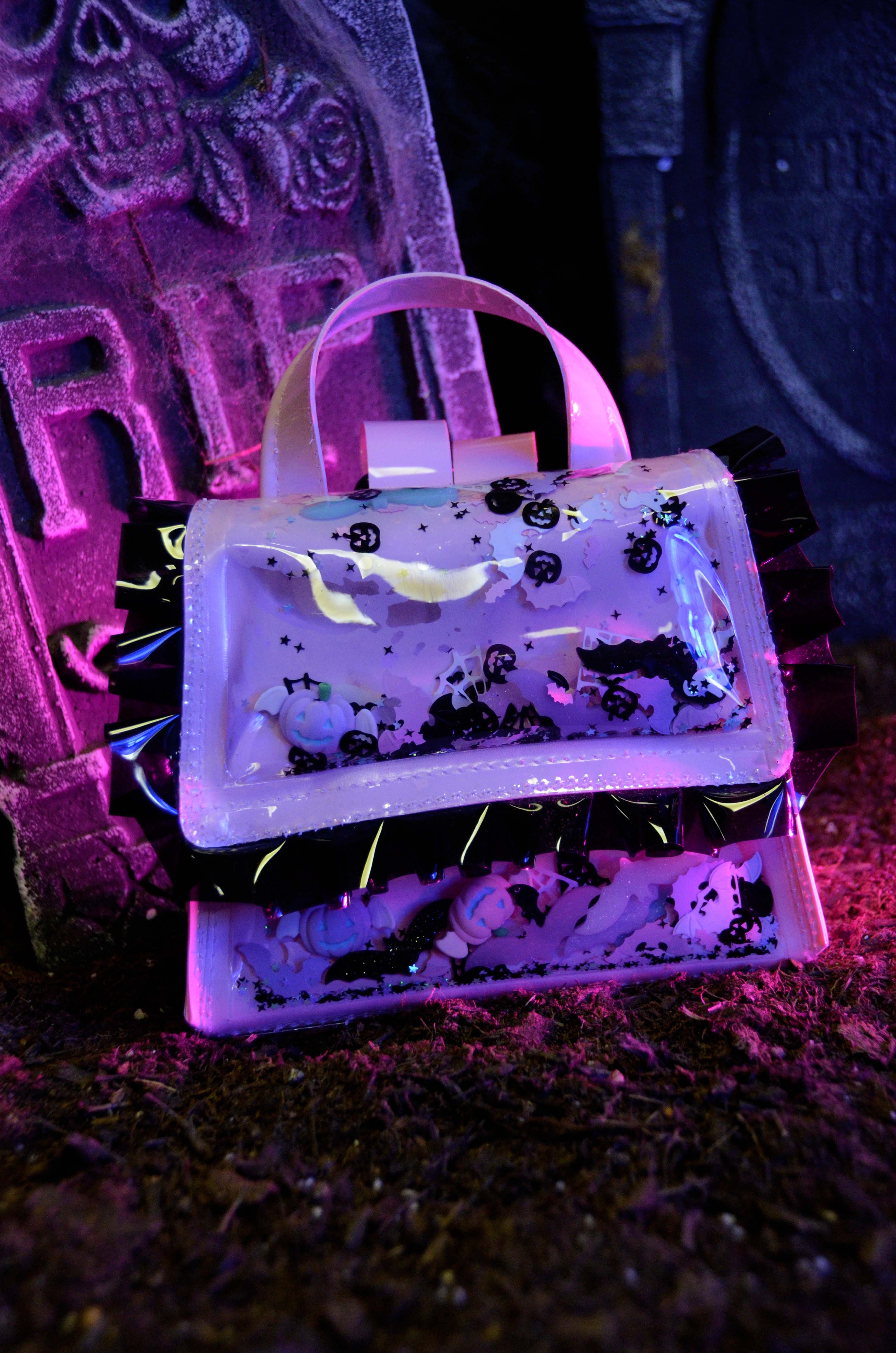 Liquid Glitter Doll Backpack - Baby Ghoul