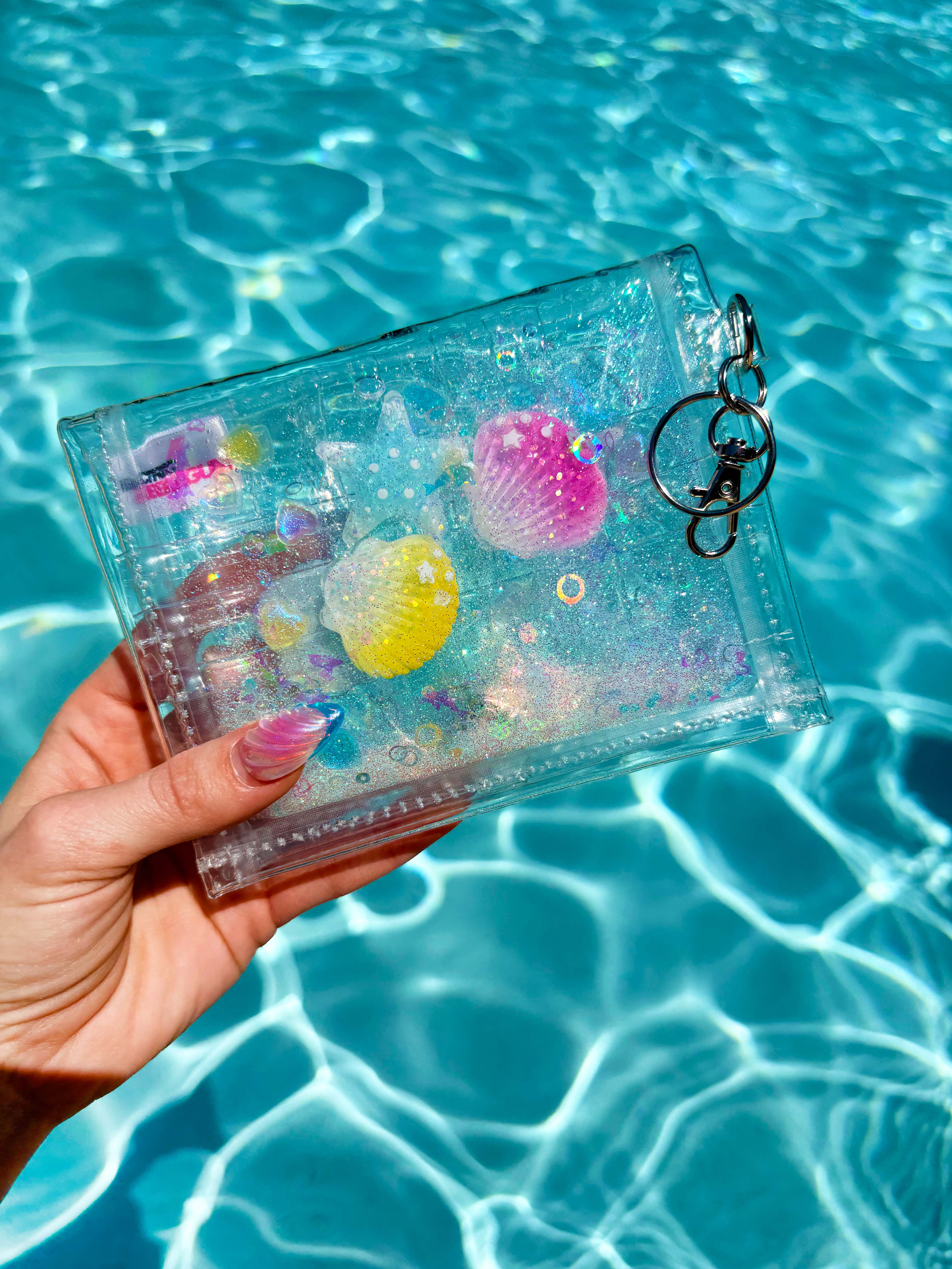 Glitter Goo Mini Wallet - Sparkle Cove