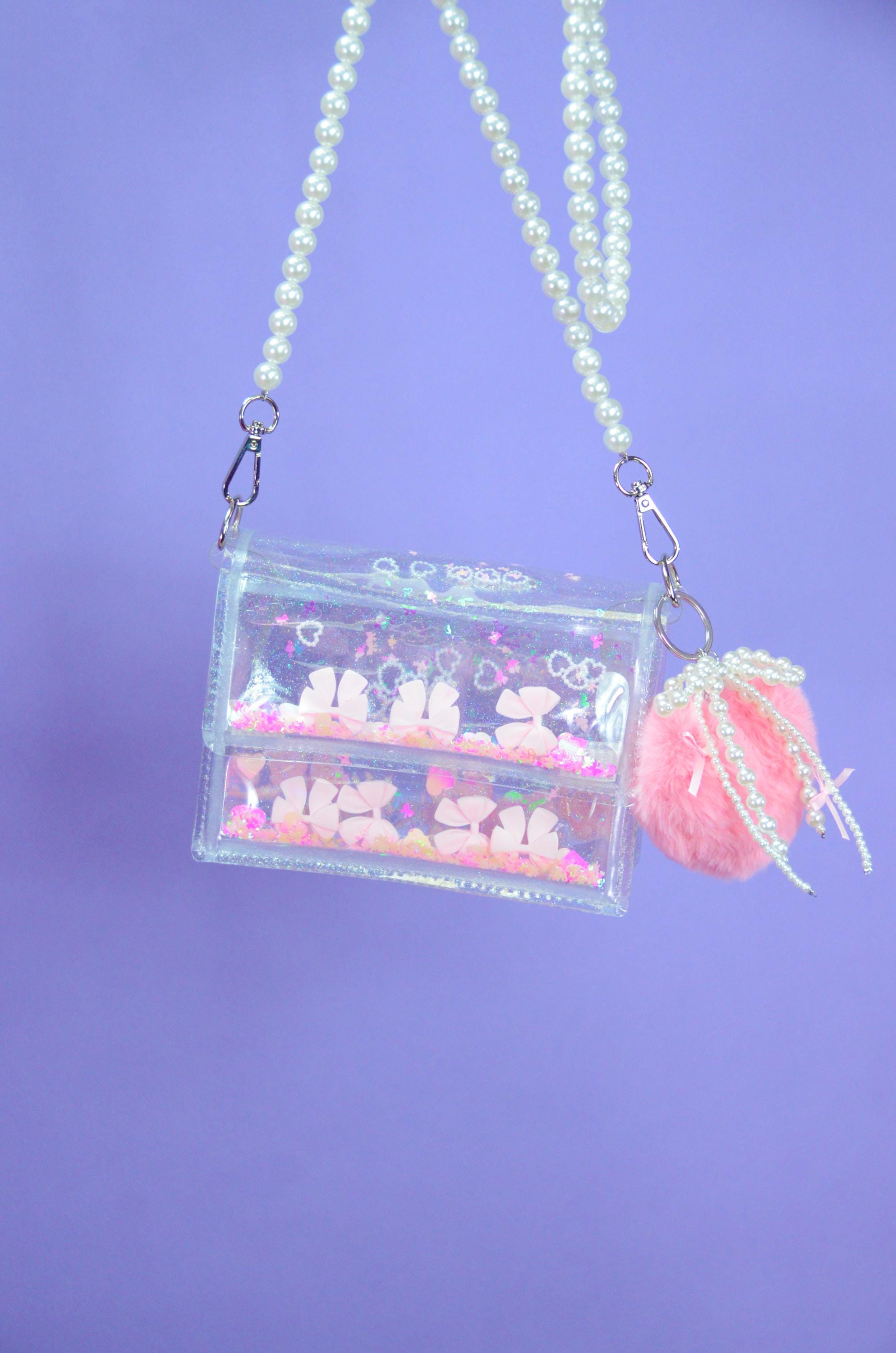 Liquid glitter Mini Purse - Lover Girl