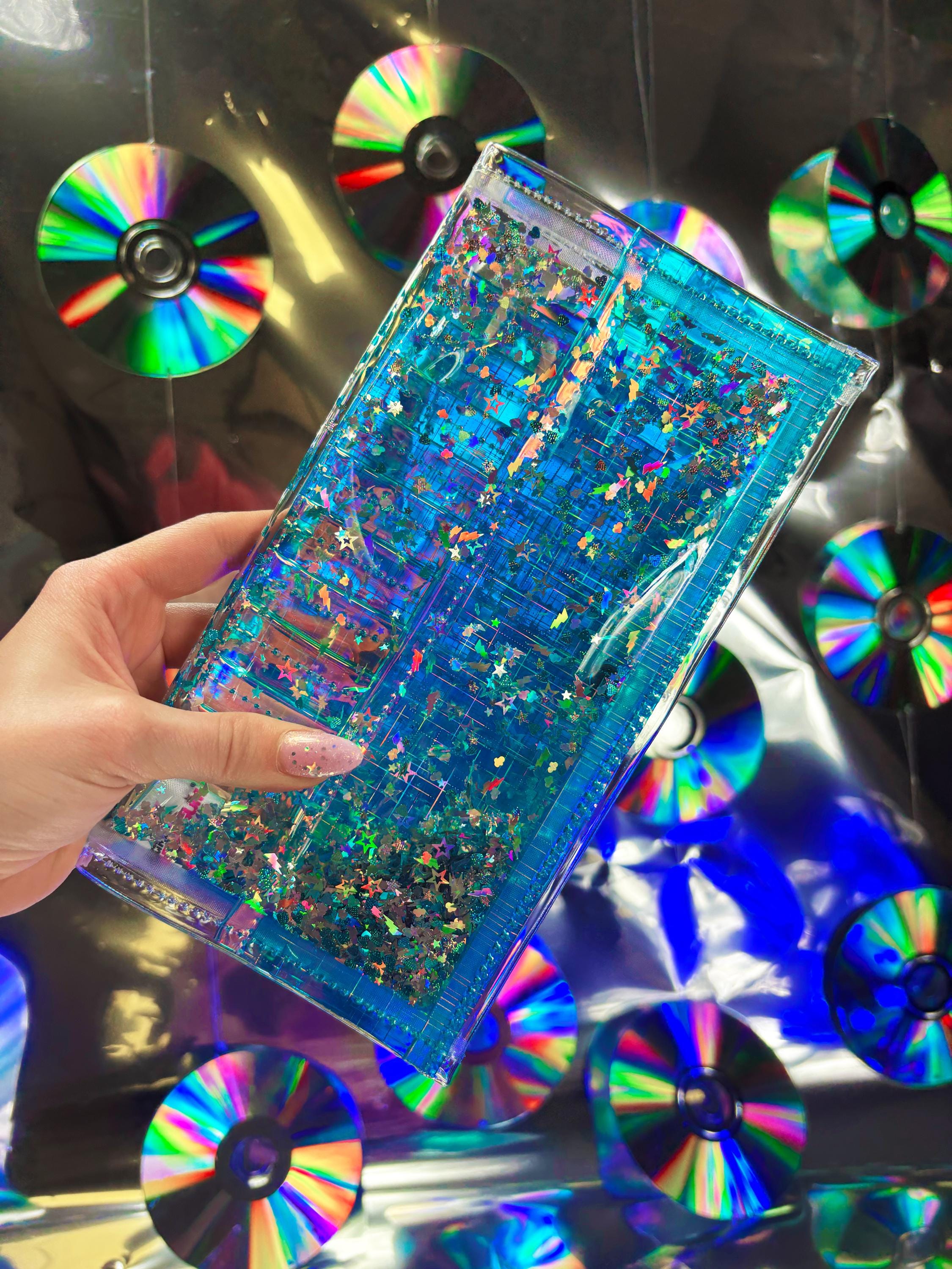 Liquid Glitter Large Wallet – Glitter Glitch