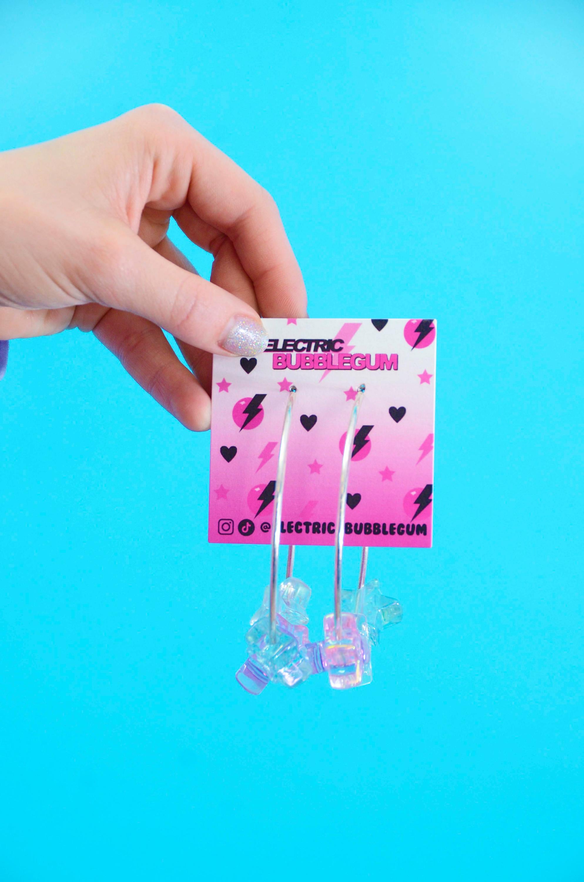 Cyber Crush Hoop Earrings