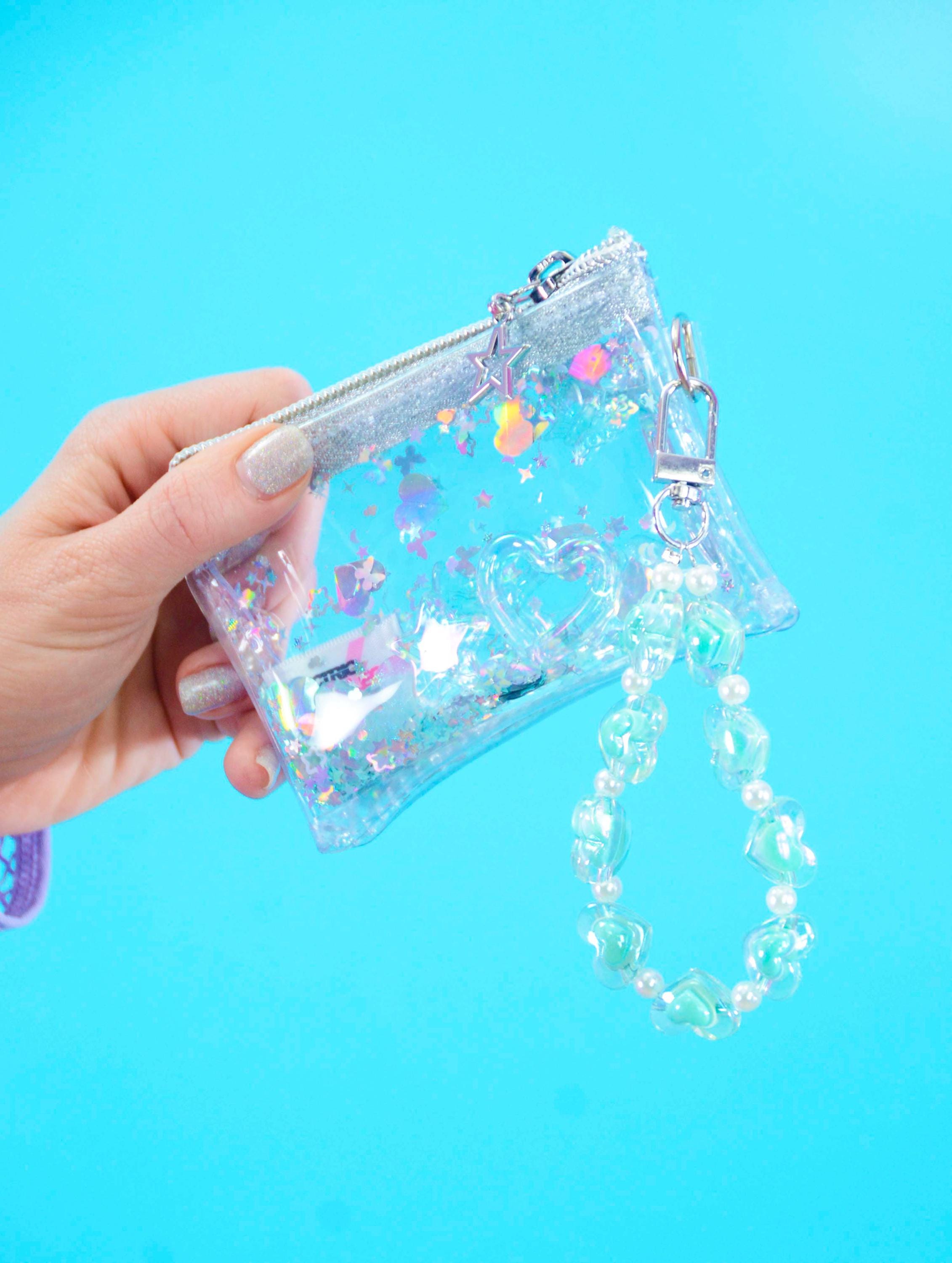 Liquid Glitter Coin Purse - Cyber Crush