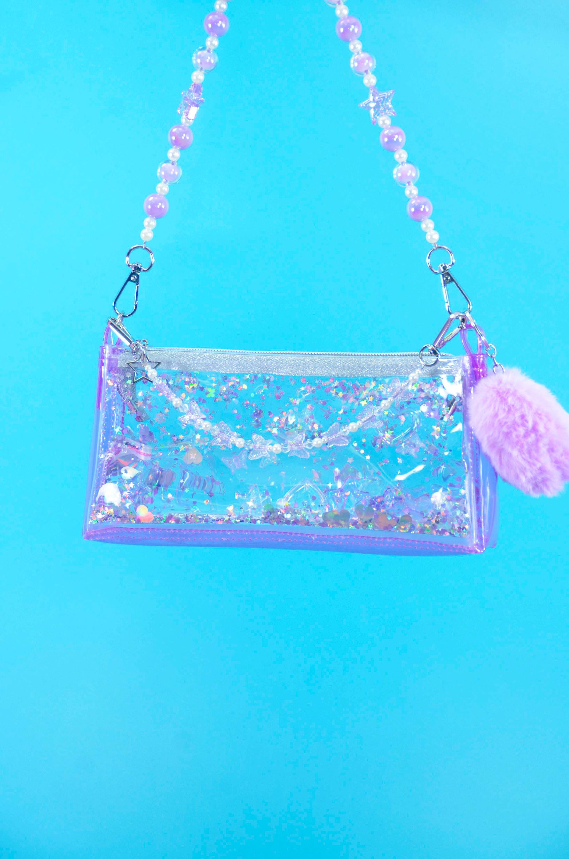 Liquid Glitter Mini Zip Purse – Digital Diva