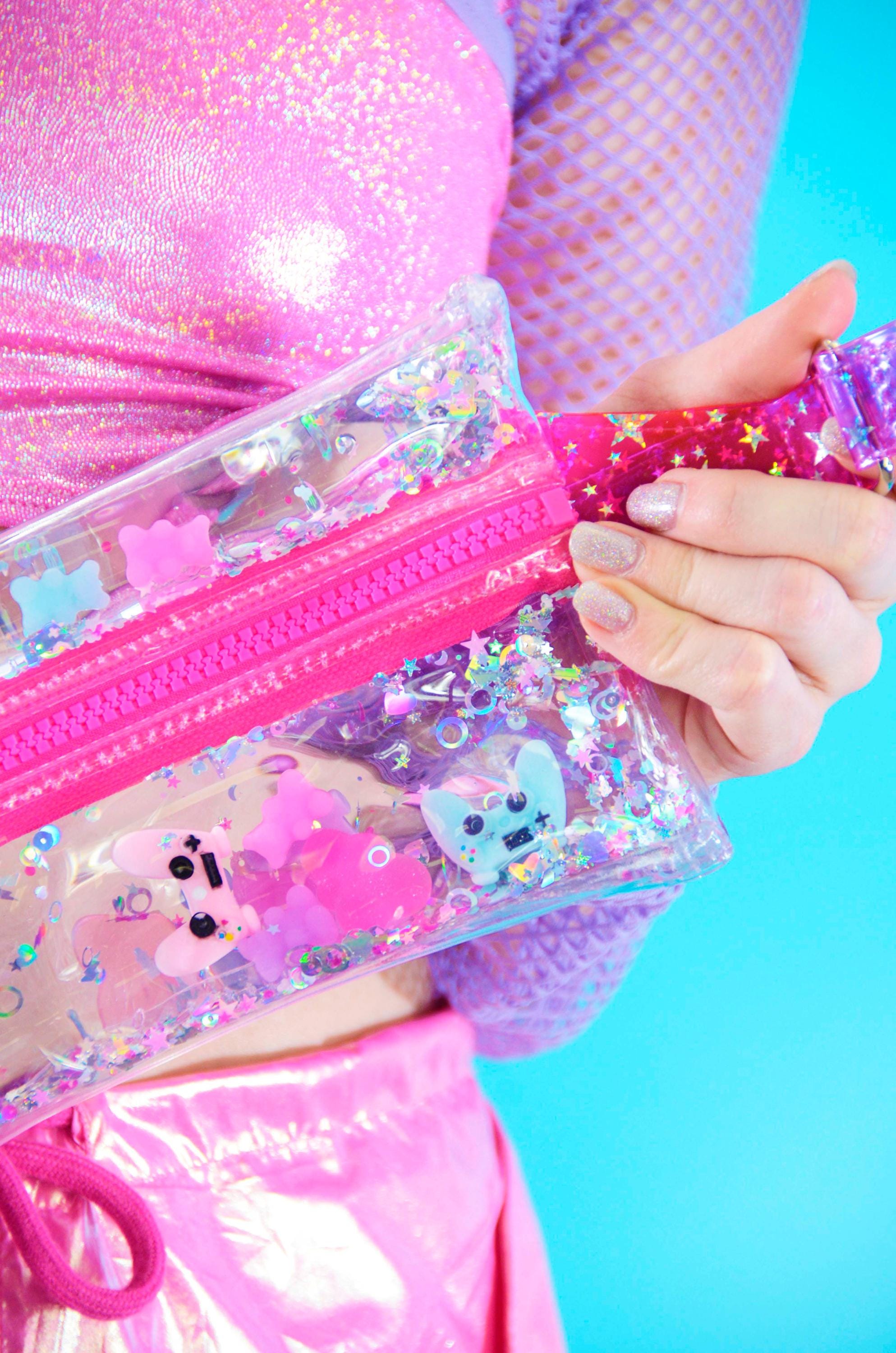 Liquid Glitter Fanny Pack – Electric Dream Console