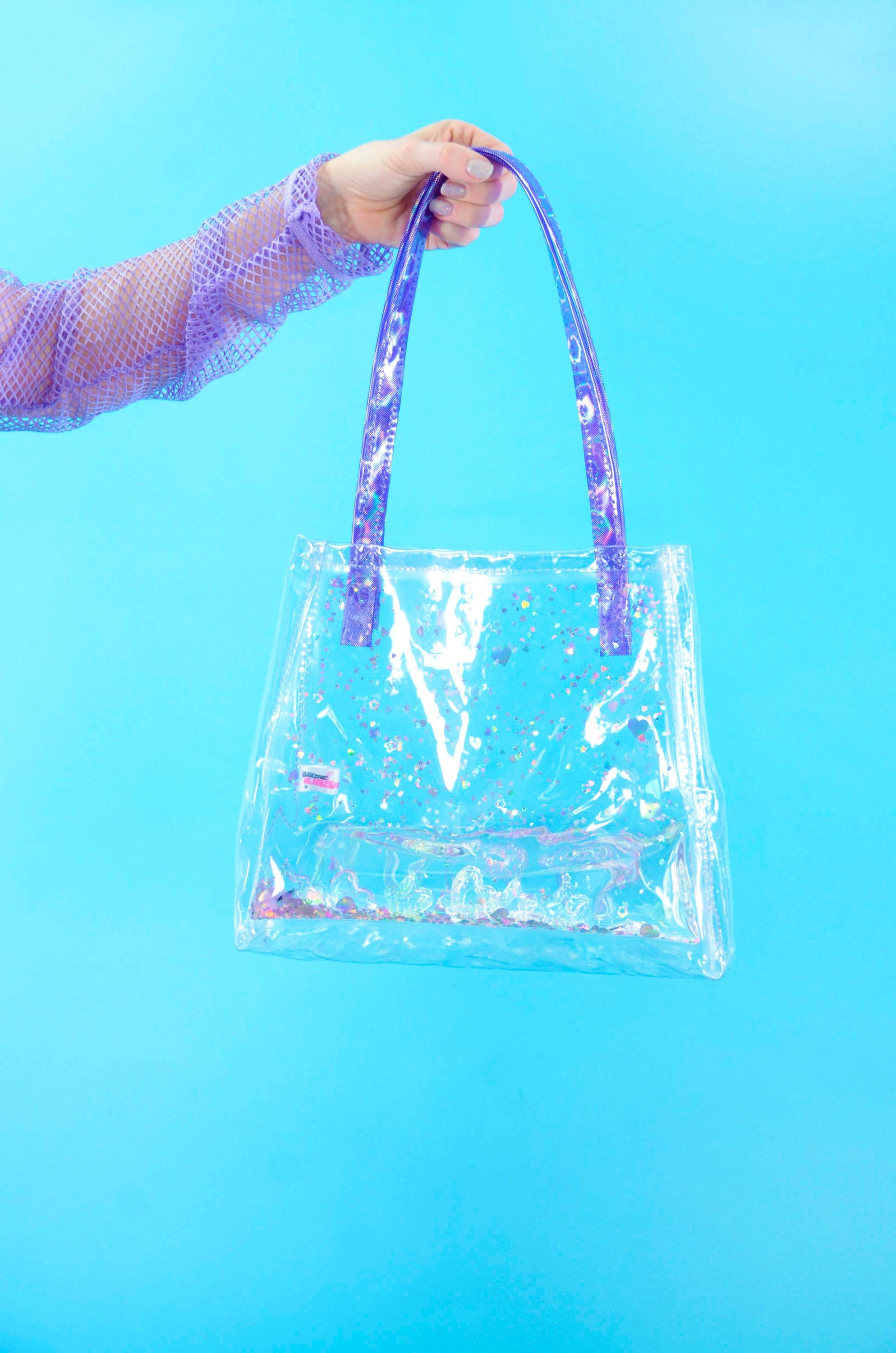 Liquid Glitter Mini Bucket Tote – Electric Egirl