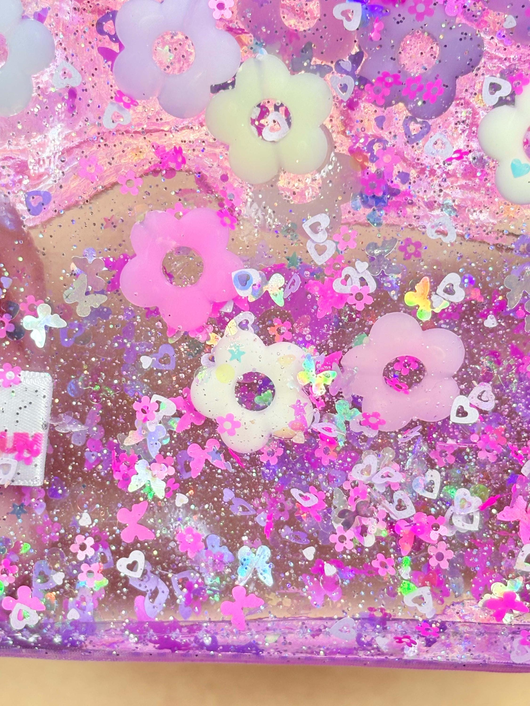 Glitter Goo Wristlet - What Dreams Are Made Of - Electric Bubblegum